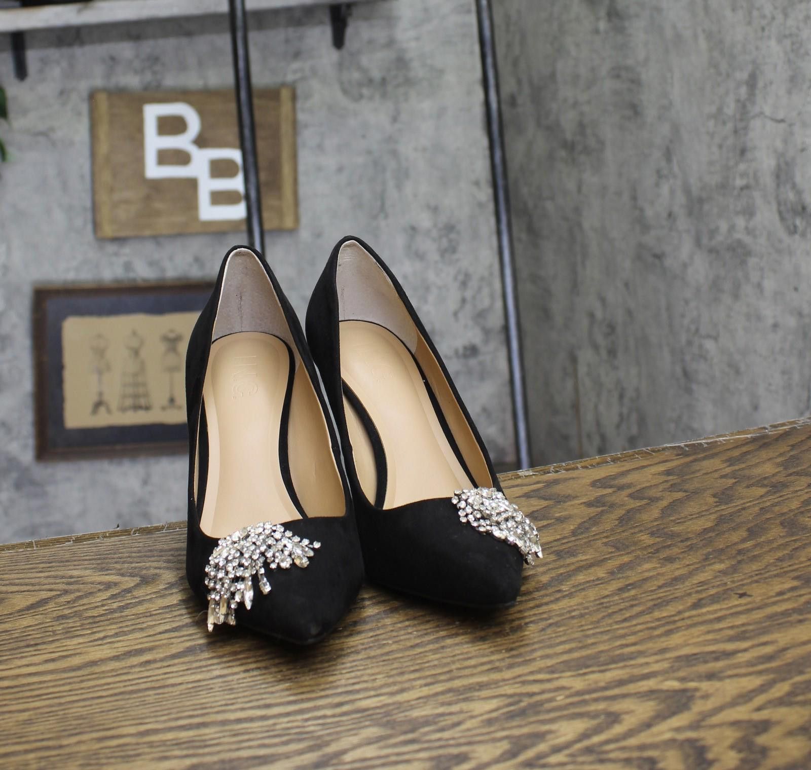 Other Nwt Inc International Concepts Pumps Black Microsuede 8.5m Size US 8.5 / IT 38.5 - 3 Thumbnail