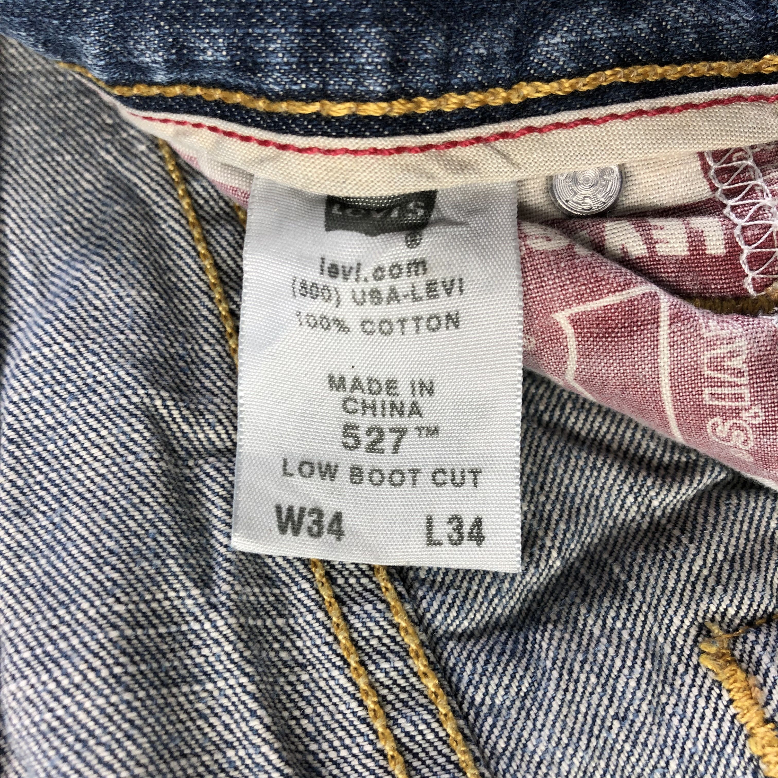 Levi's Vintage Levis 527 Jeans-J3184 Size US 34 / EU 50 - 11 Thumbnail