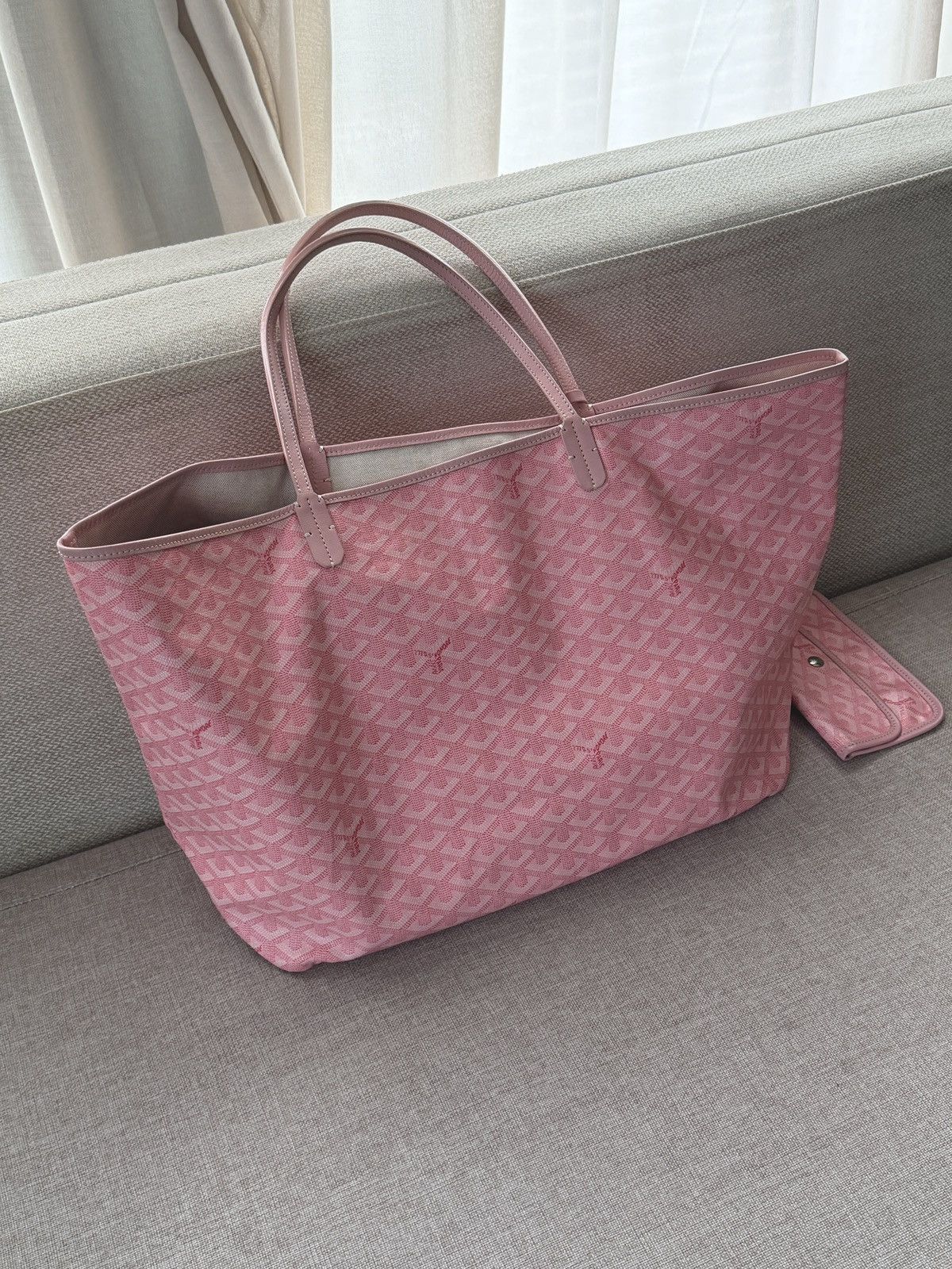 Goyard Goyard Sakura Pink Saint Louis GM Tote Size ONE SIZE - 3 Thumbnail