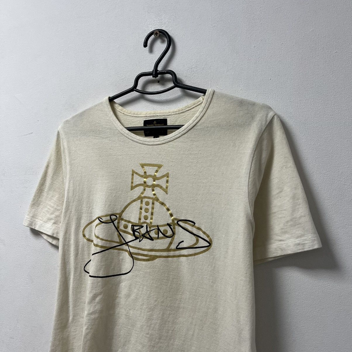 Vivienne Westwood Vivienne Westwood Big Logo T shirt Size US L / EU 52-54 / 3 - 2 Thumbnail