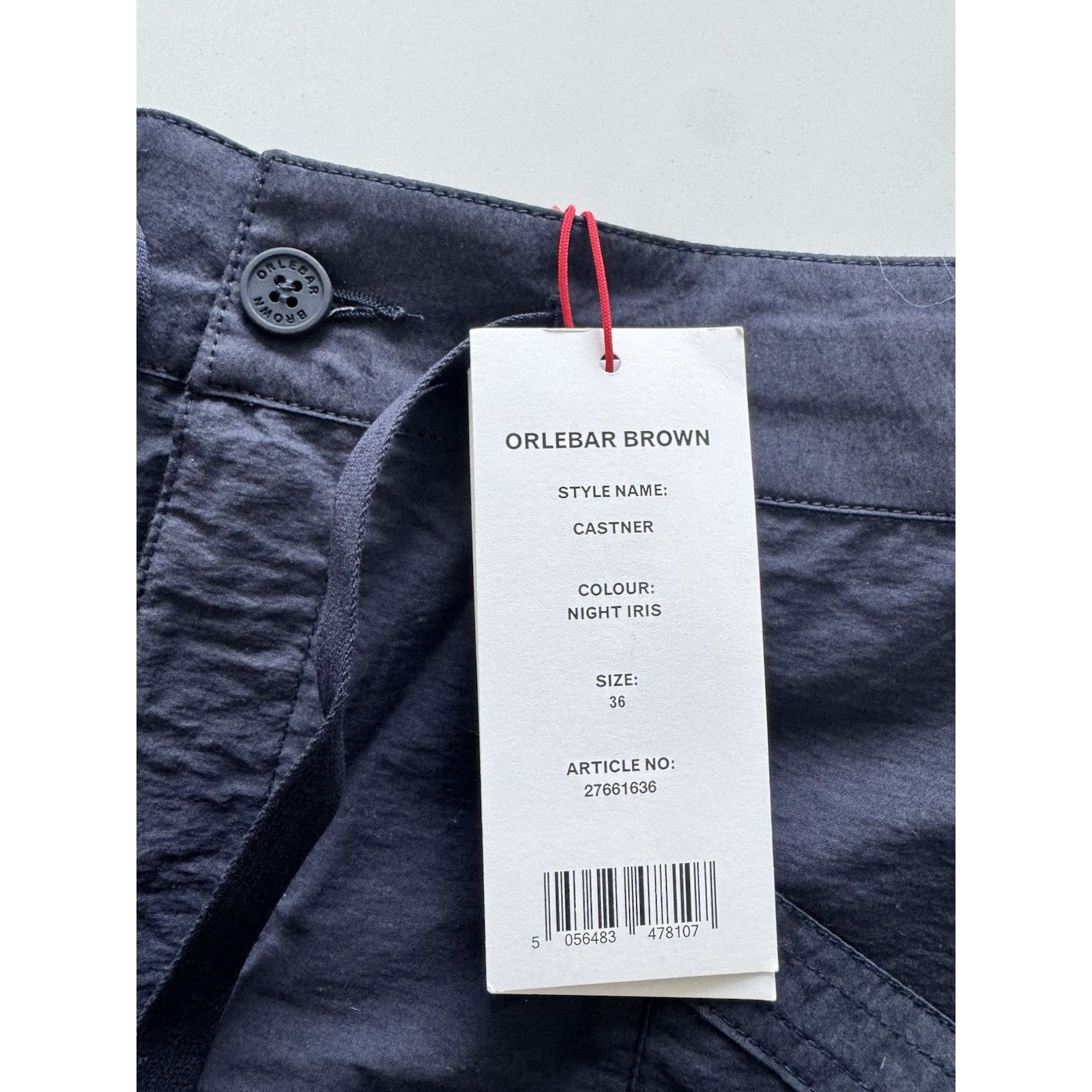 Orlebar Brown Orlebar Brown Castner Cotton-Blend Shell Drawstring Shorts Size US 36 / EU 52 - 3 Thumbnail