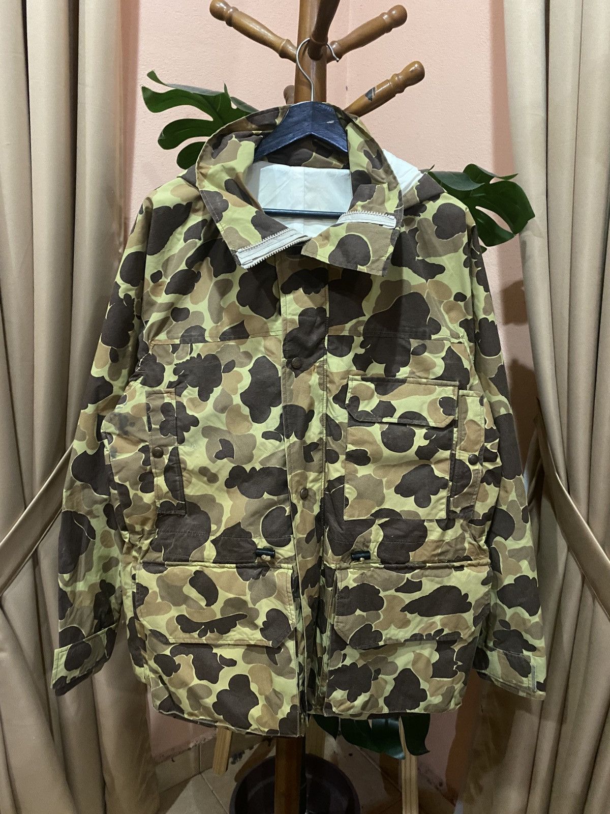 Other Vintage Military Camo Field Jacket – Classic Army-Inspired Size US M / EU 48-50 / 2 - 1 Thumbnail