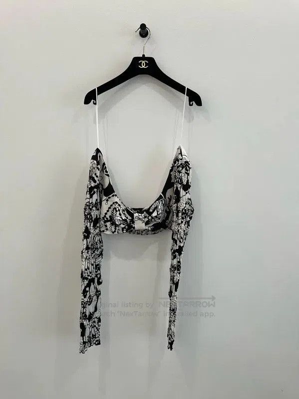 Chanel Chanel Black Silk Women's T-Shirt . Size M / US 6-8 / IT 42-44 - 1 Thumbnail