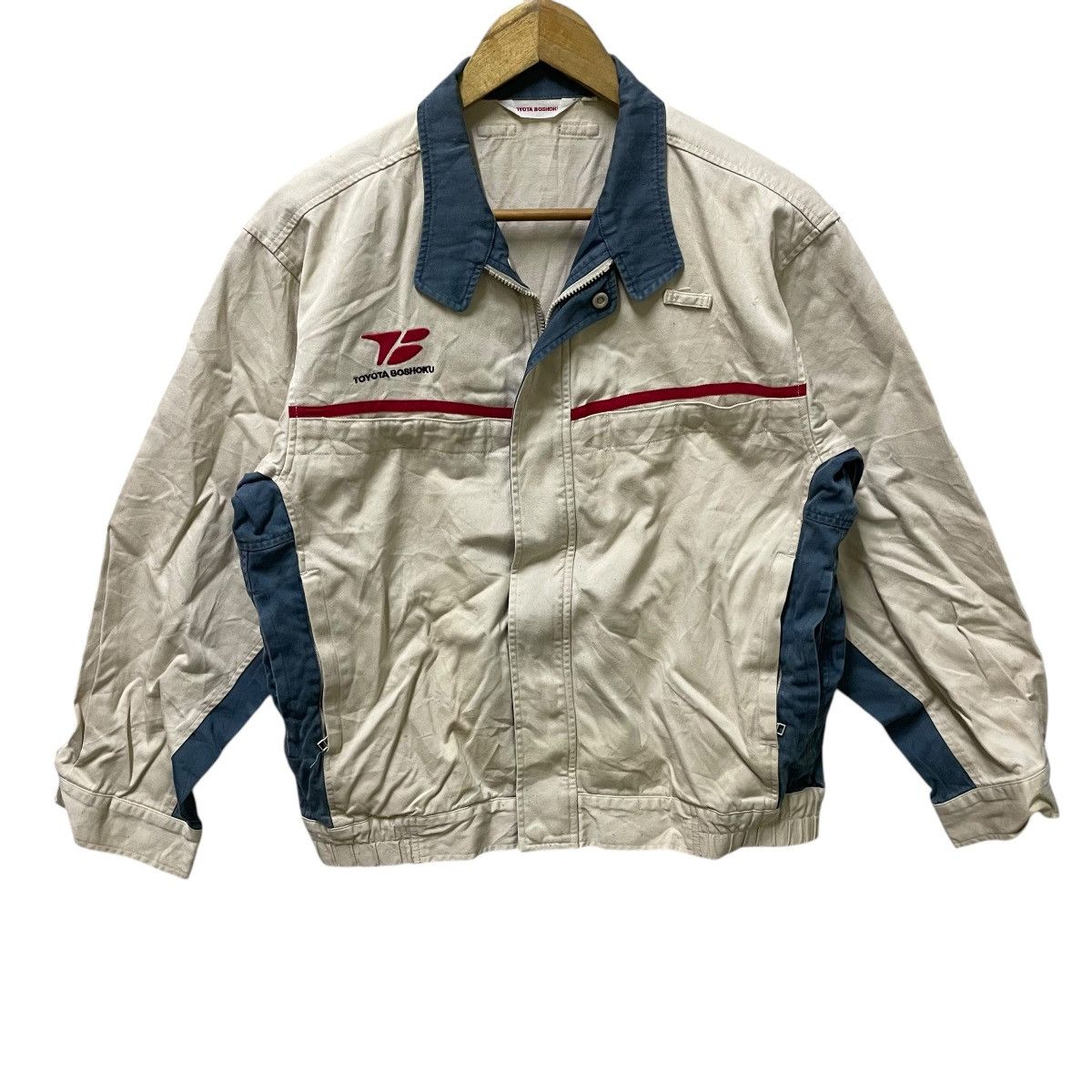 Japanese Brand vintage toyota boshoku uniform jacket Size US M / EU 48-50 / 2 - 1 Thumbnail