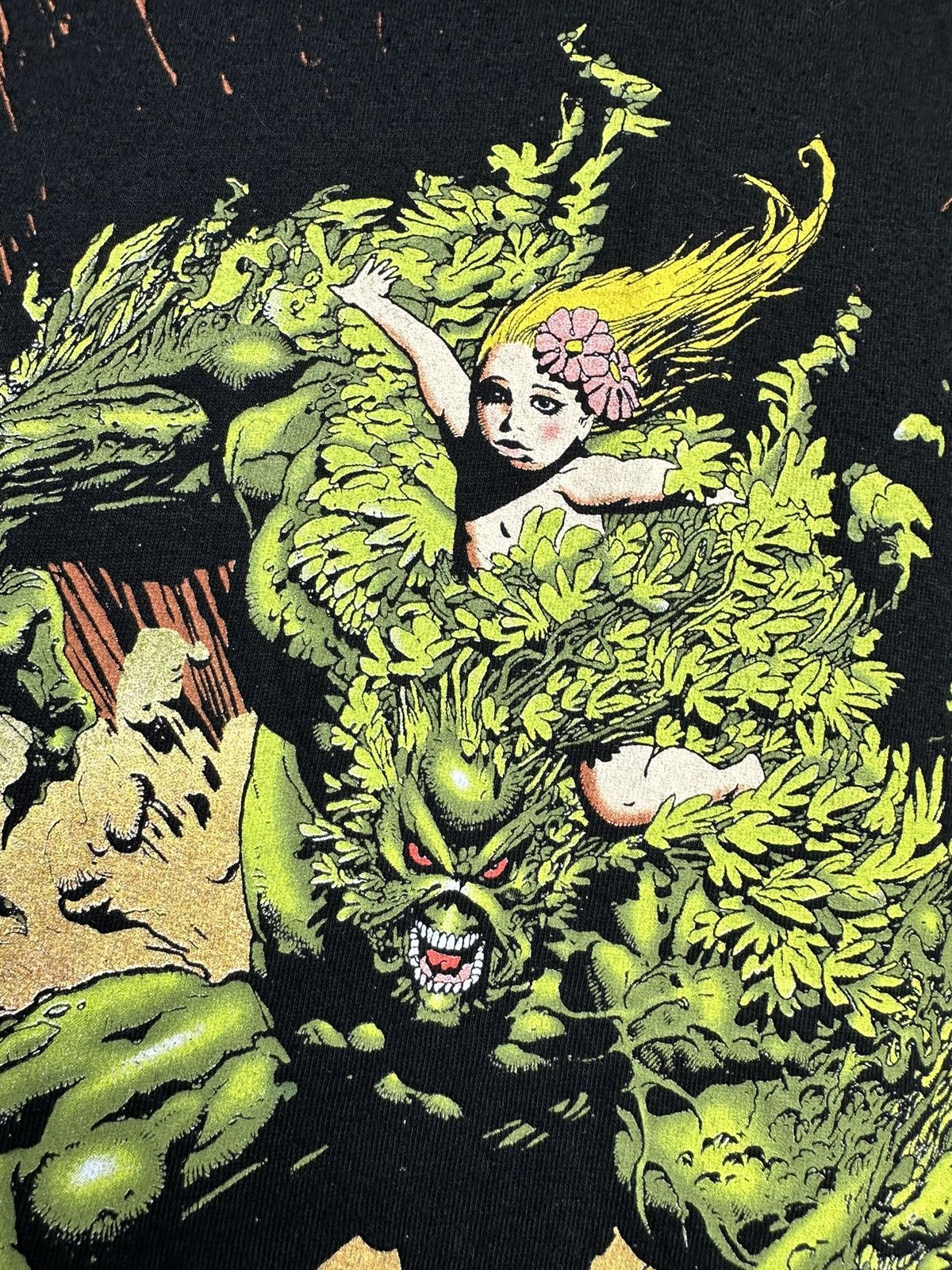 Hanes Vintage 1994 Swamp Thing DC Comics Graphitti T-shirt Size XL Size US XL / EU 56 / 4 - 6 Thumbnail