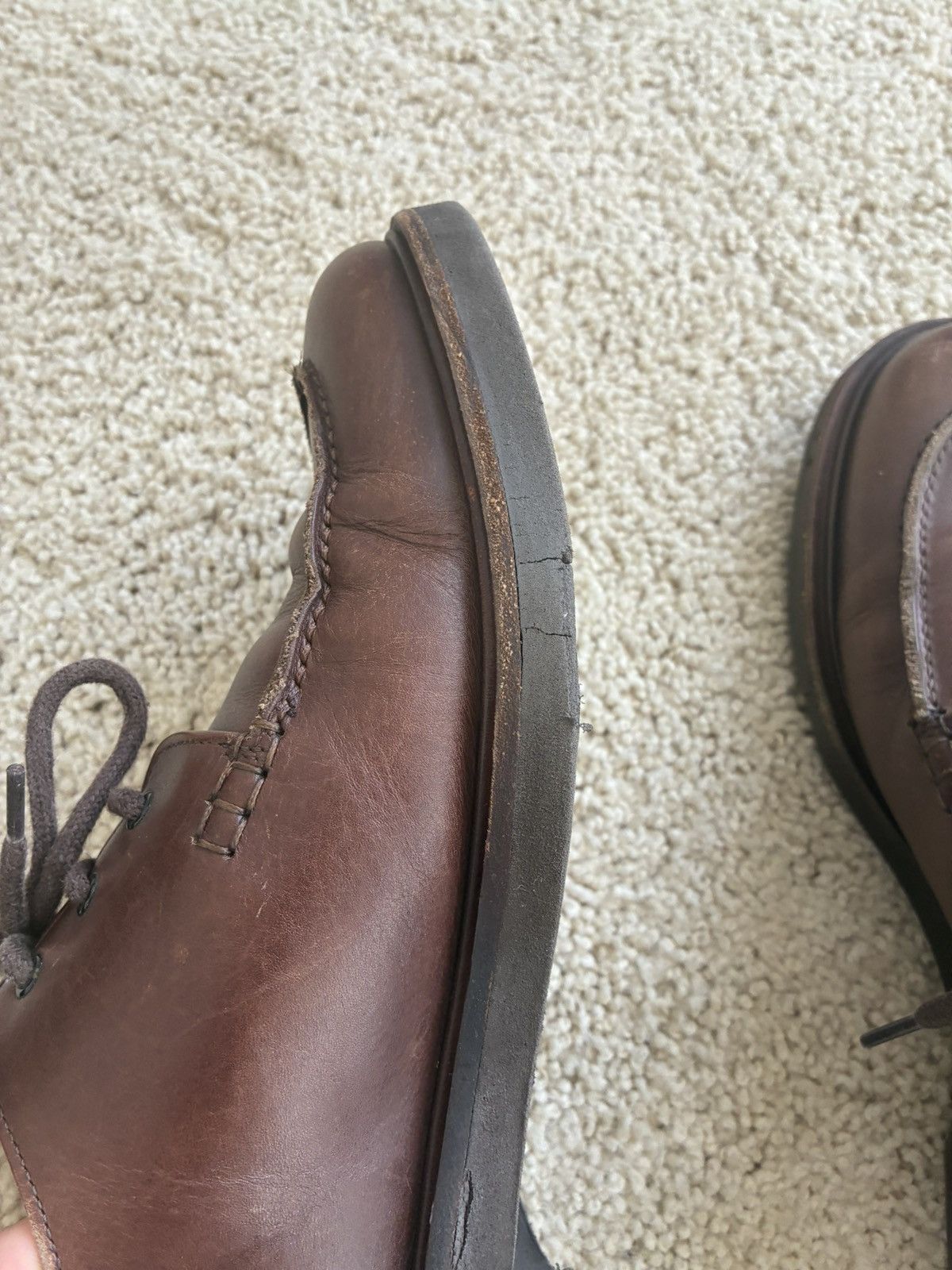 A.P.C. A.P.C Leather Shoe Used Size US 10 / EU 43 - 7 Thumbnail