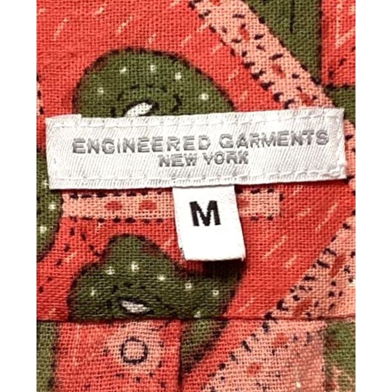 Engineered Garments ENGINEERED GARMENTS Shirt Red Cotton Size M Button Down Mens Size US M / EU 48-50 / 2 - 3 Thumbnail
