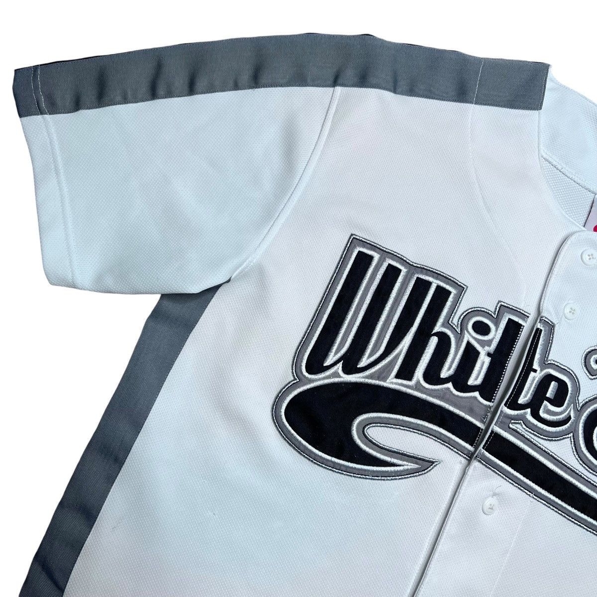 MLB × Vintage Vtg 2000s MLB Chicago White Sox Spell Out True Fan Jersey Size US L / EU 52-54 / 3 - 5 Thumbnail