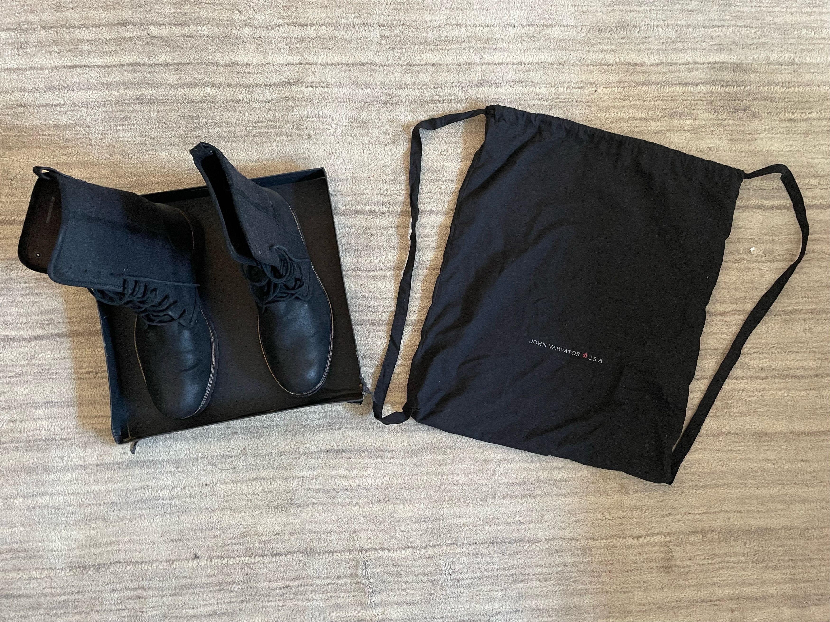 John Varvatos Gibbons Open Lace Combat Boot Size US 12 / EU 45 - 5 Thumbnail