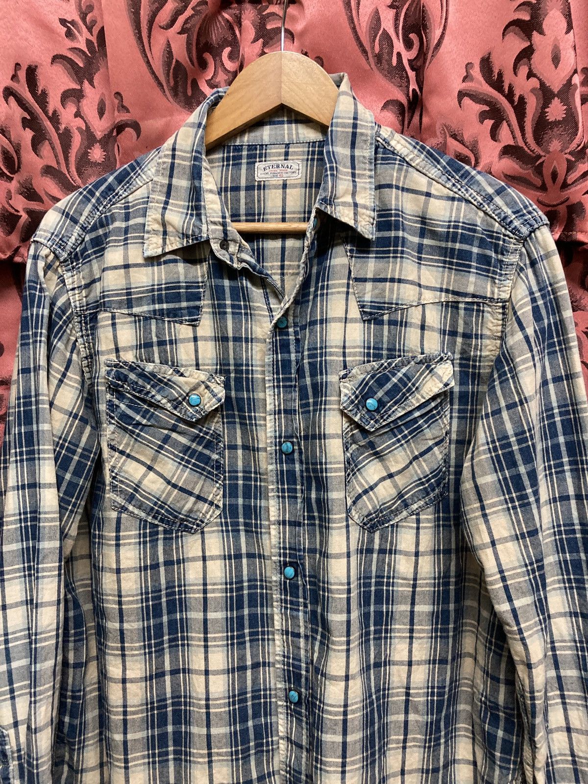 Designer × Eternal × Japanese Brand Eternal flannel button up Size US L / EU 52-54 / 3 - 6 Thumbnail
