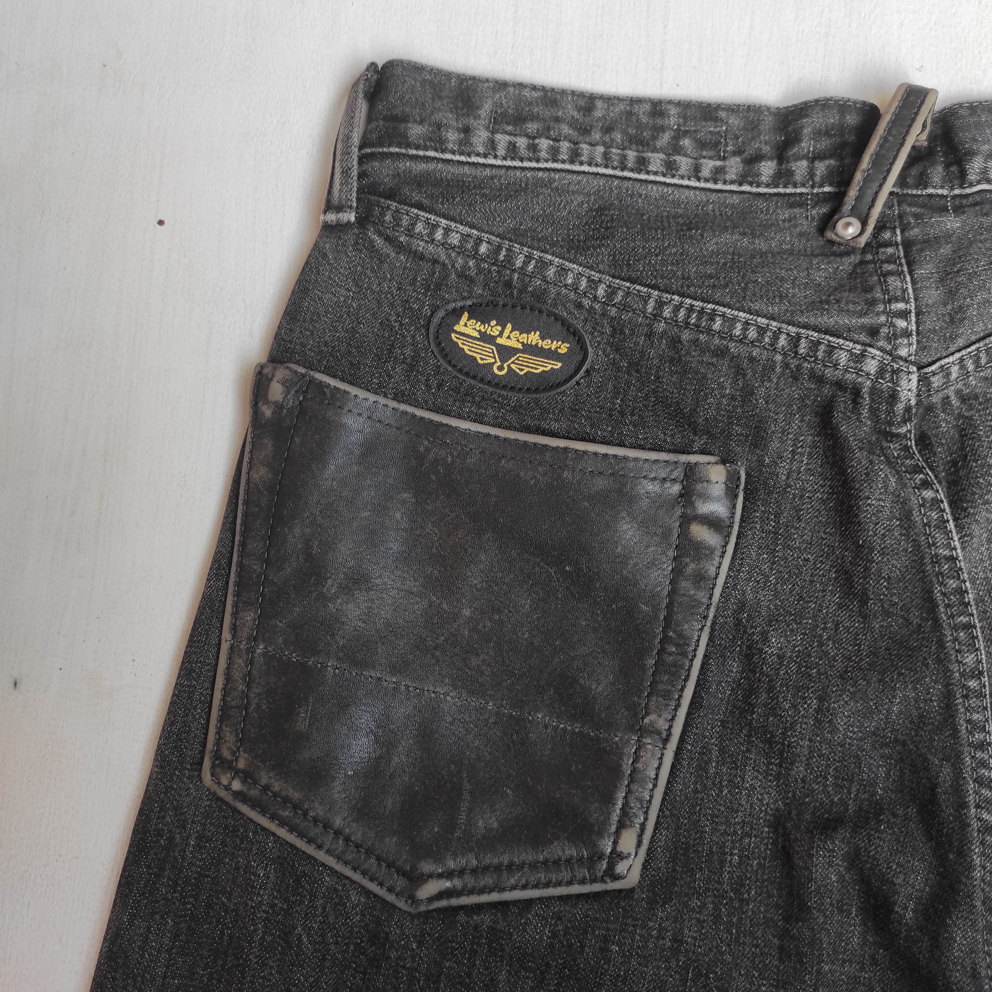 Kapital Kapital x Lewis Leathers Redline Selvedge Denim Jeans Size US 30 / EU 46 - 20 Thumbnail