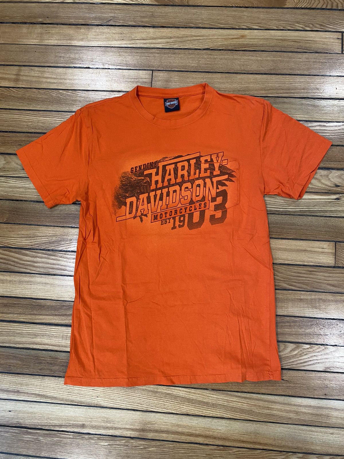 Harley Davidson × Vintage Hd Xenia OH M/L Tshirt Size US M / EU 48-50 / 2 - 1 Thumbnail