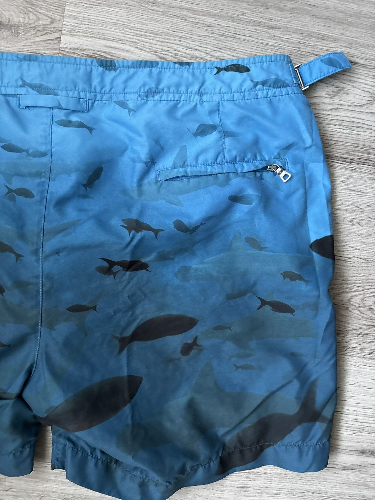 Orlebar Brown Orlebar Brown x Blue Marine Foundation Bulldog Swim Shorts Size US 38 / EU 54 - 16 Thumbnail