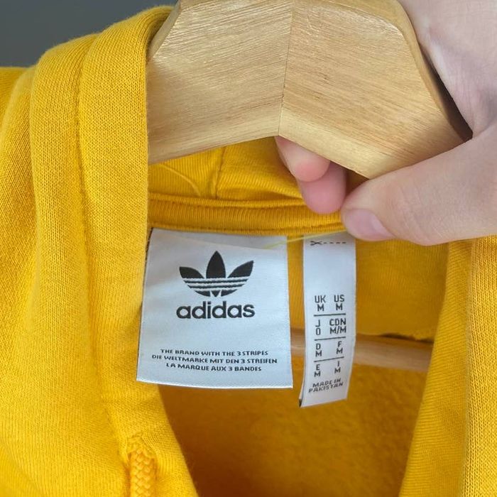 Adidas Adidas Yellow Hoodie | Grailed