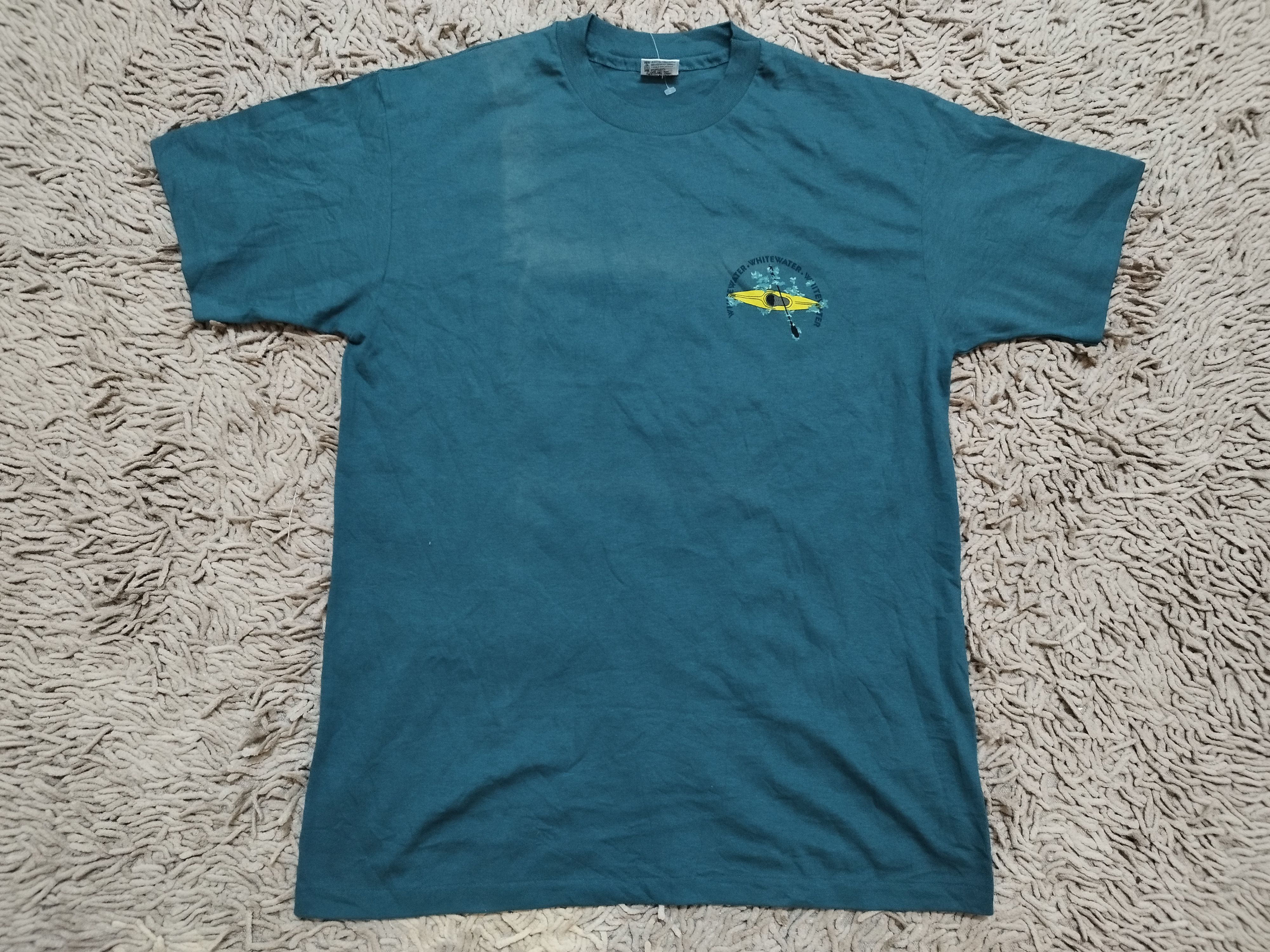 Vintage VTG Liberty Organics Adult Large Shirt Kayaks Size US L / EU 52-54 / 3 - 1 Thumbnail