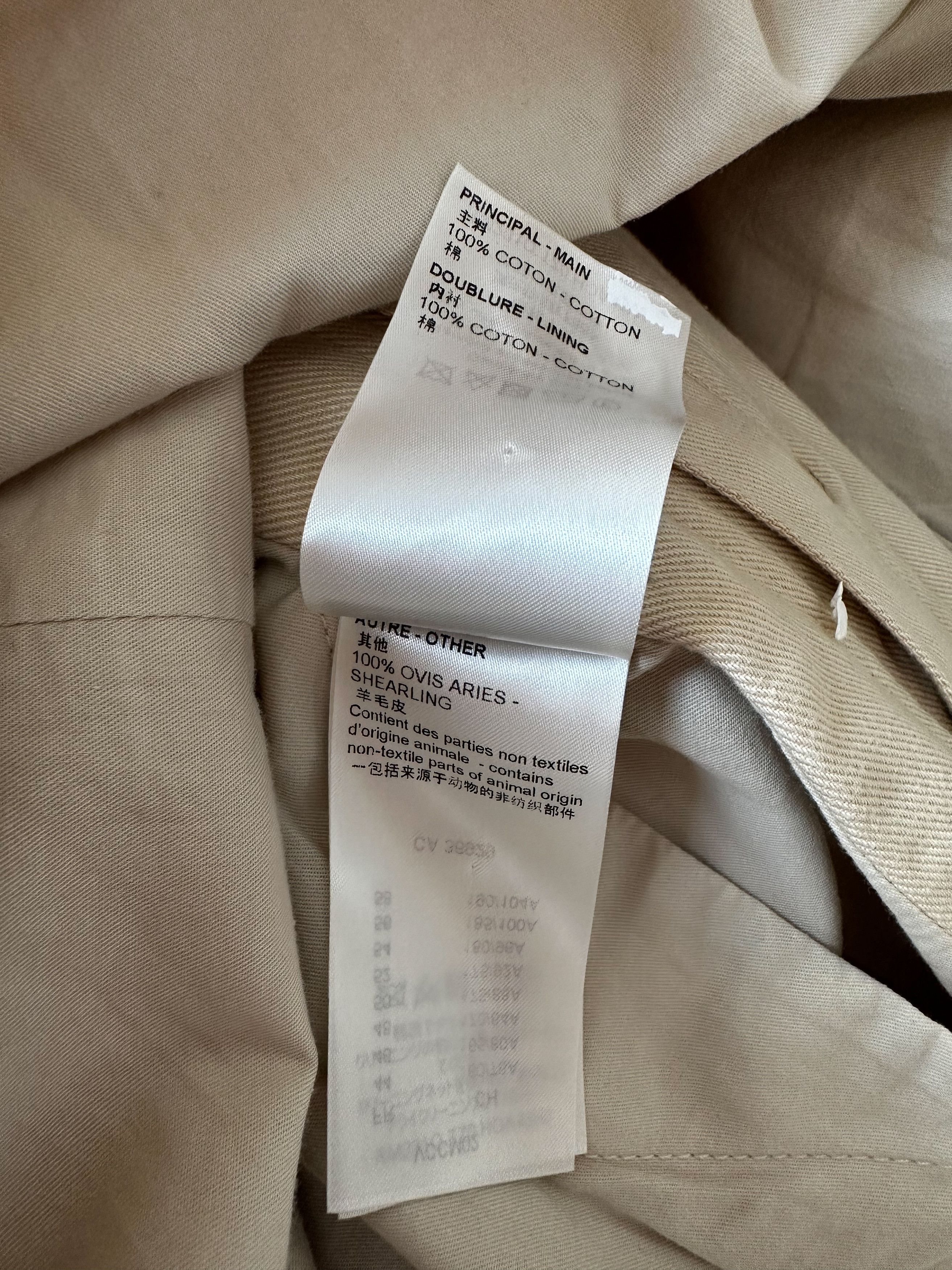 Louis Vuitton Louis Vuitton Beige Monogram Workwear Sherpa Jacket Size US XXL / EU 58 / 5 - 6 Thumbnail