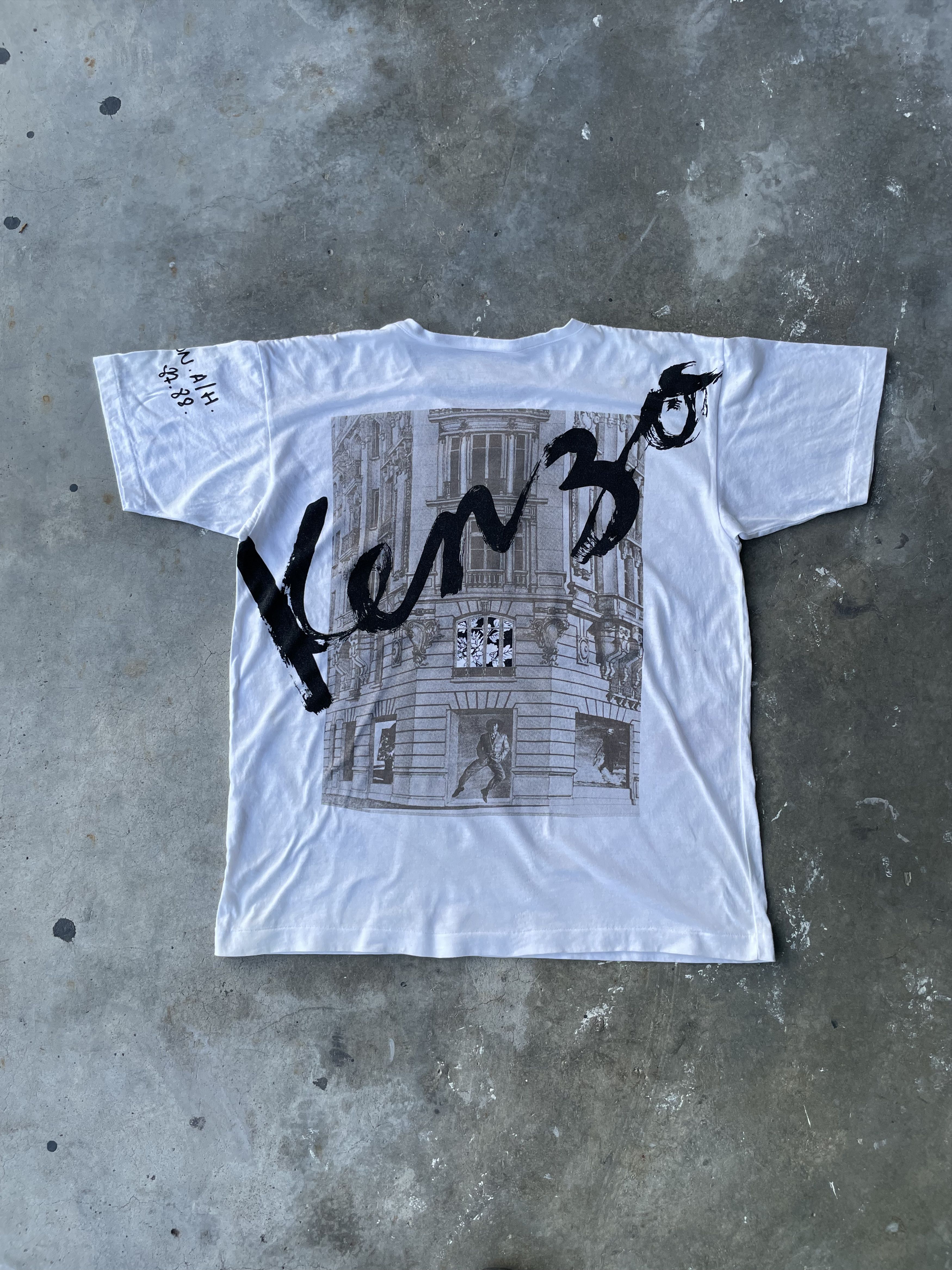 Vintage 80s Kenzo Collection Single Stitched Tshirt