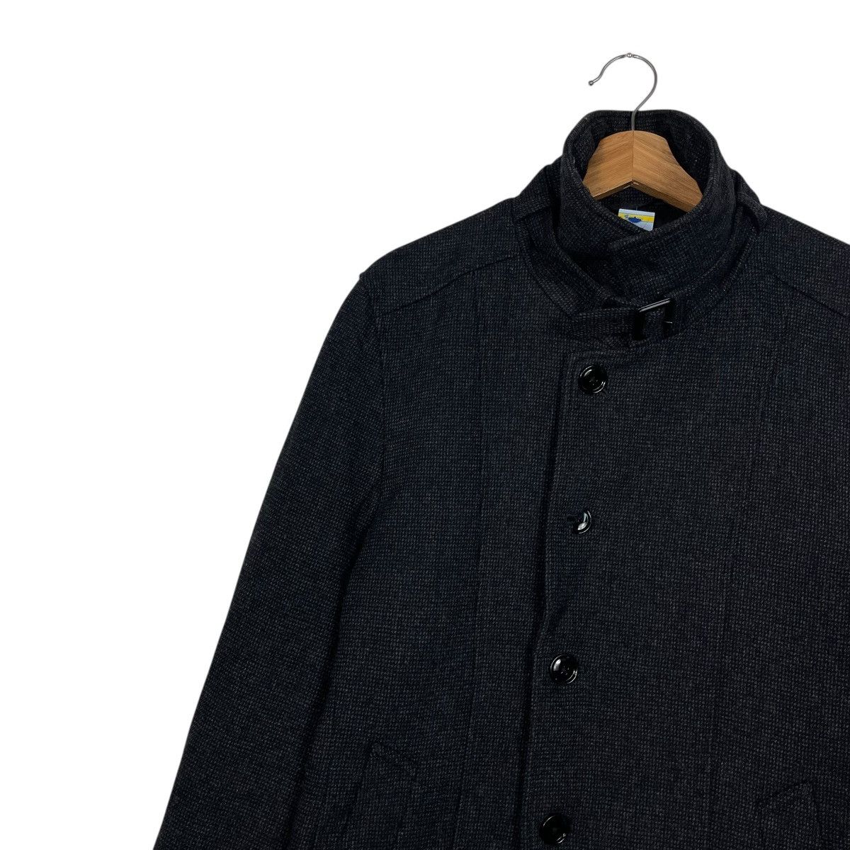 Japanese Brand Japanese Brand Black Wool Casual Jacket Size US S / EU 44-46 / 1 - 6 Thumbnail
