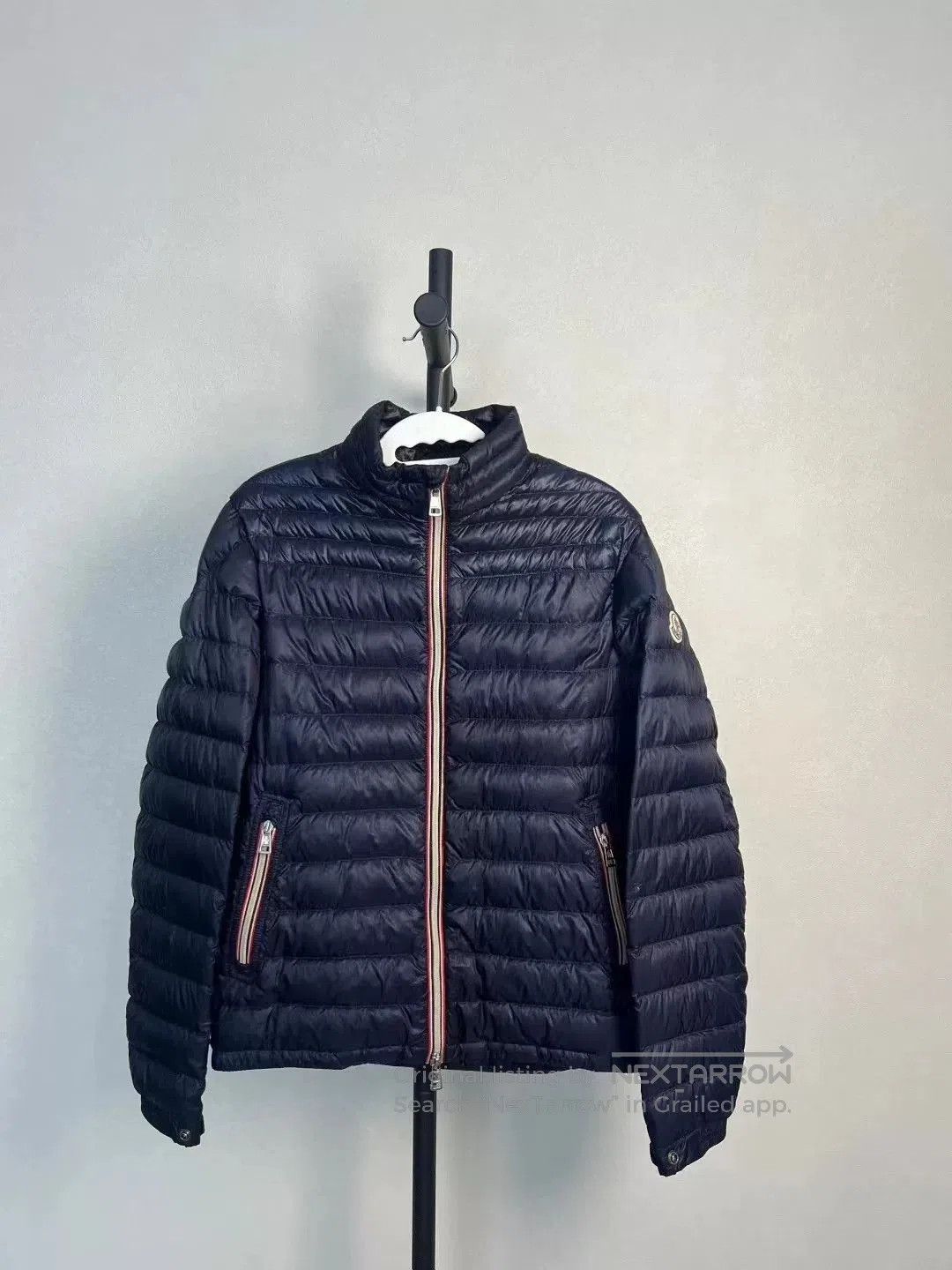 Moncler lightweight moncler down jacket in dark color. Size US XS / EU 42 / 0 - 1 Thumbnail