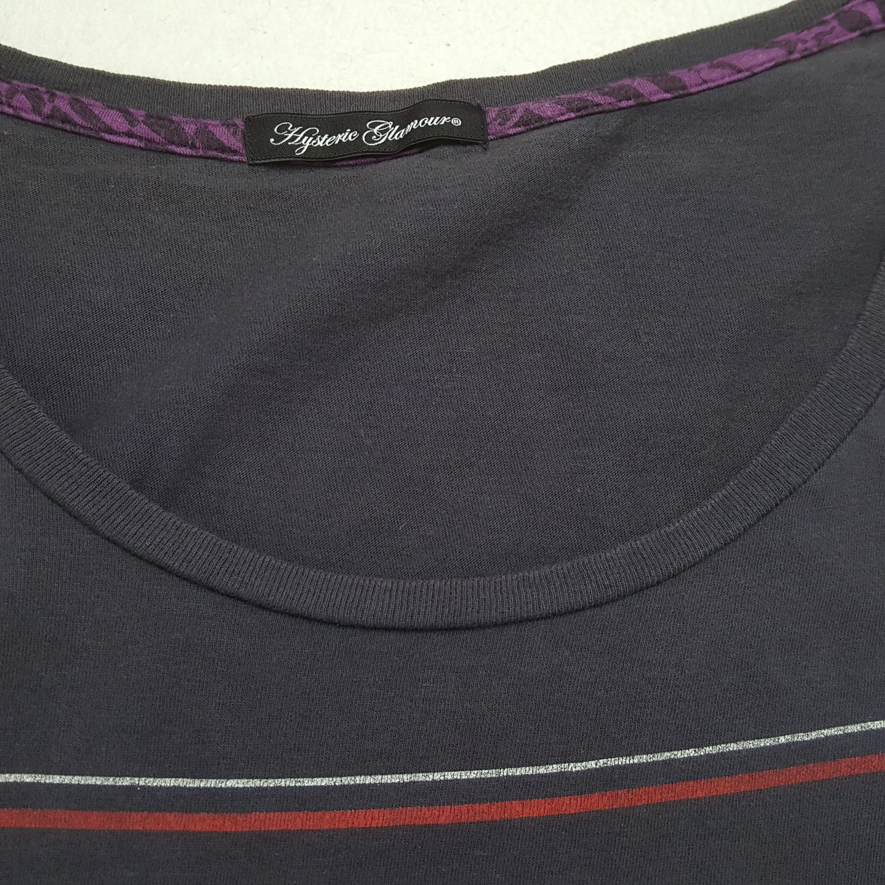 Hysteric Glamour × Japanese Brand × Vintage Vintage HYSTERIC GLAMOUR Japanese Fashion Brand T-Shirts Size S / US 4 / IT 40 - 12 Thumbnail