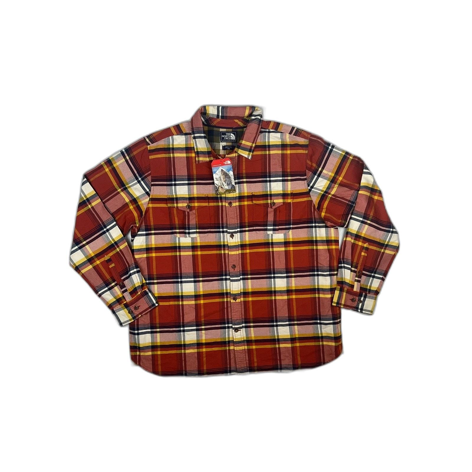 The North Face The North Face NWT Mens Plaid Button Up Shirt NWT Hiking Out Size US XXL / EU 58 / 5 - 1 Thumbnail