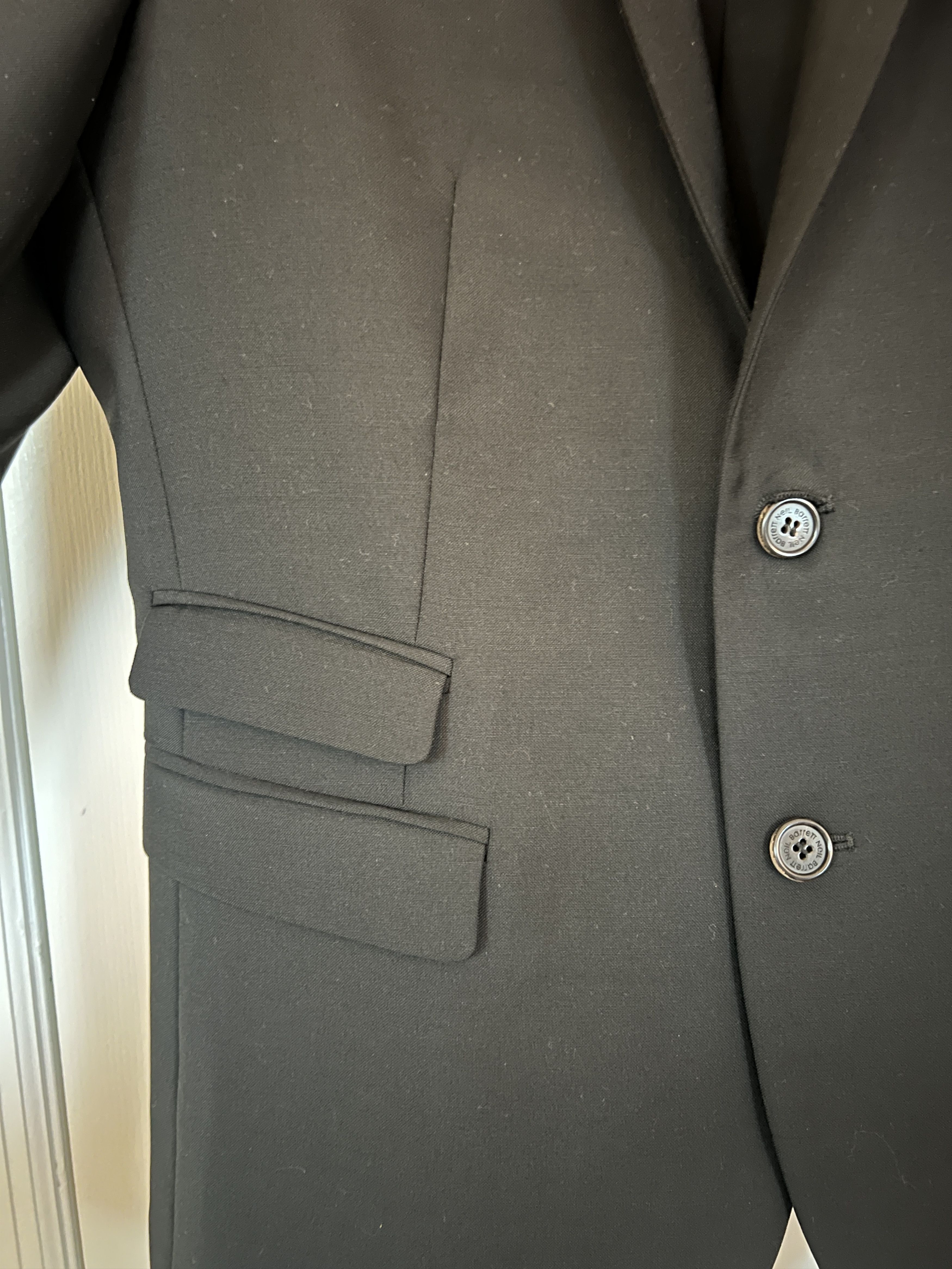 Neil Barrett 2 Button Suit W/Mock Vest Size 46S - 3 Thumbnail