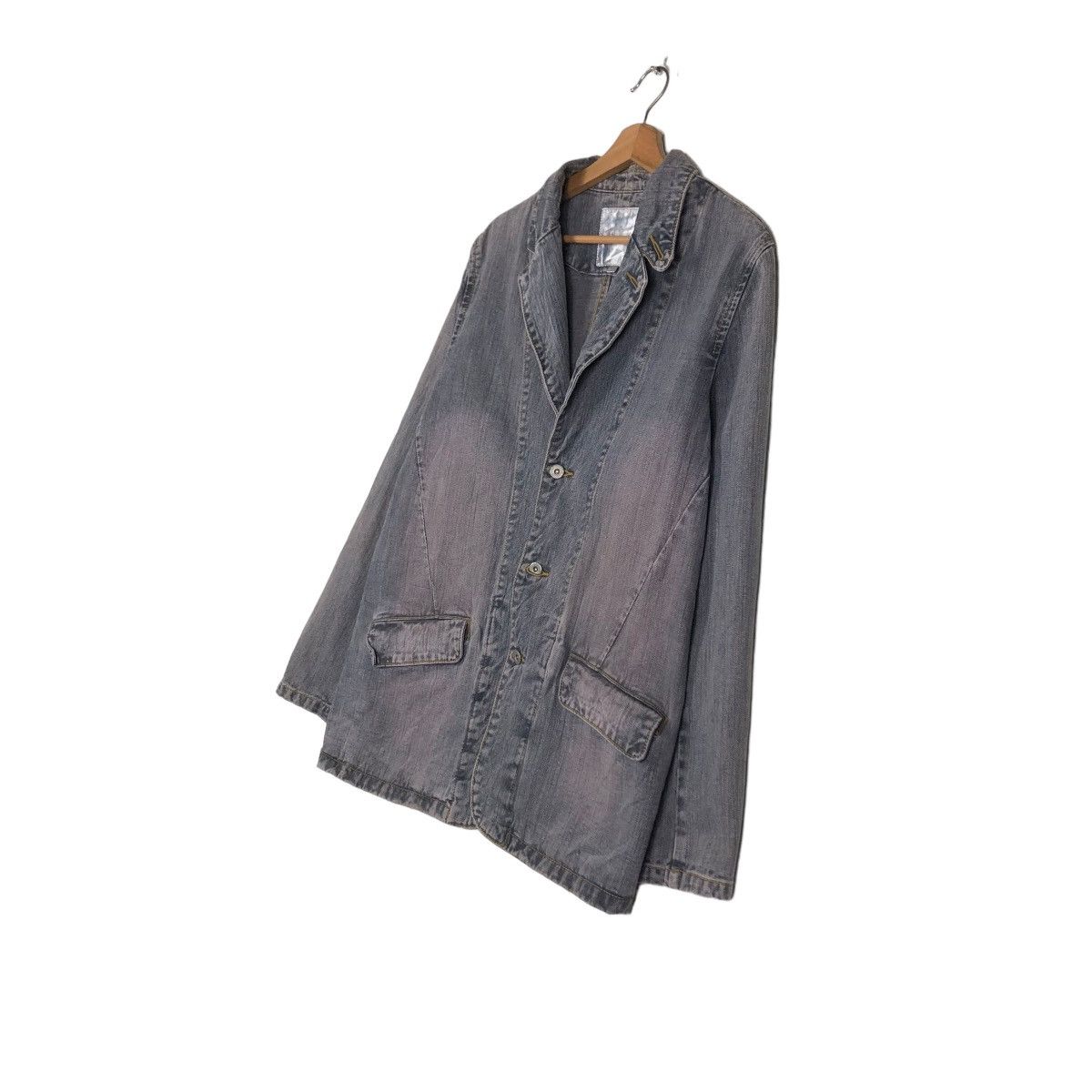 Japanese Brand 📌VINTAGE CHORE WORK DENIM JACKET JAPAN ISSEY MIYAKE Size US L / EU 52-54 / 3 - 2 Thumbnail