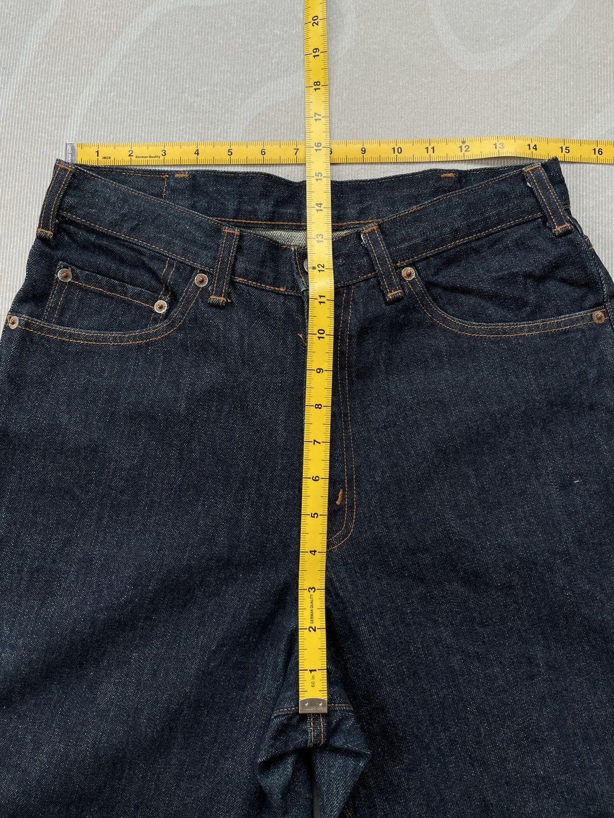 Japanese Brand × Jean GL Heart Straight Loose Jeans (LG151) Size US 29 - 14 Thumbnail