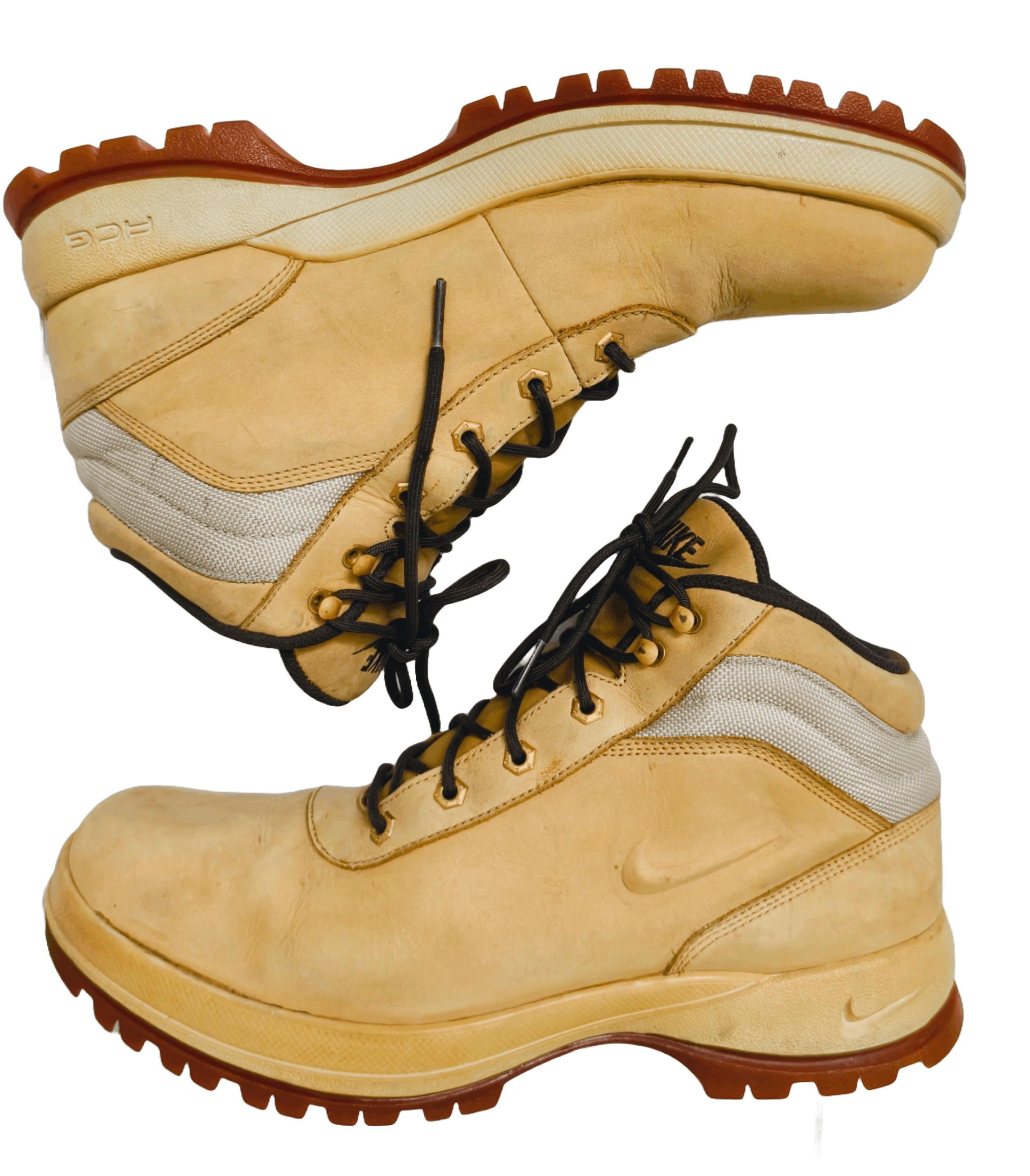 Nike Nike Madara Beige Genuine Leather Hiking Winter Shoes Boots Size US 11 / EU 44 - 1 Thumbnail