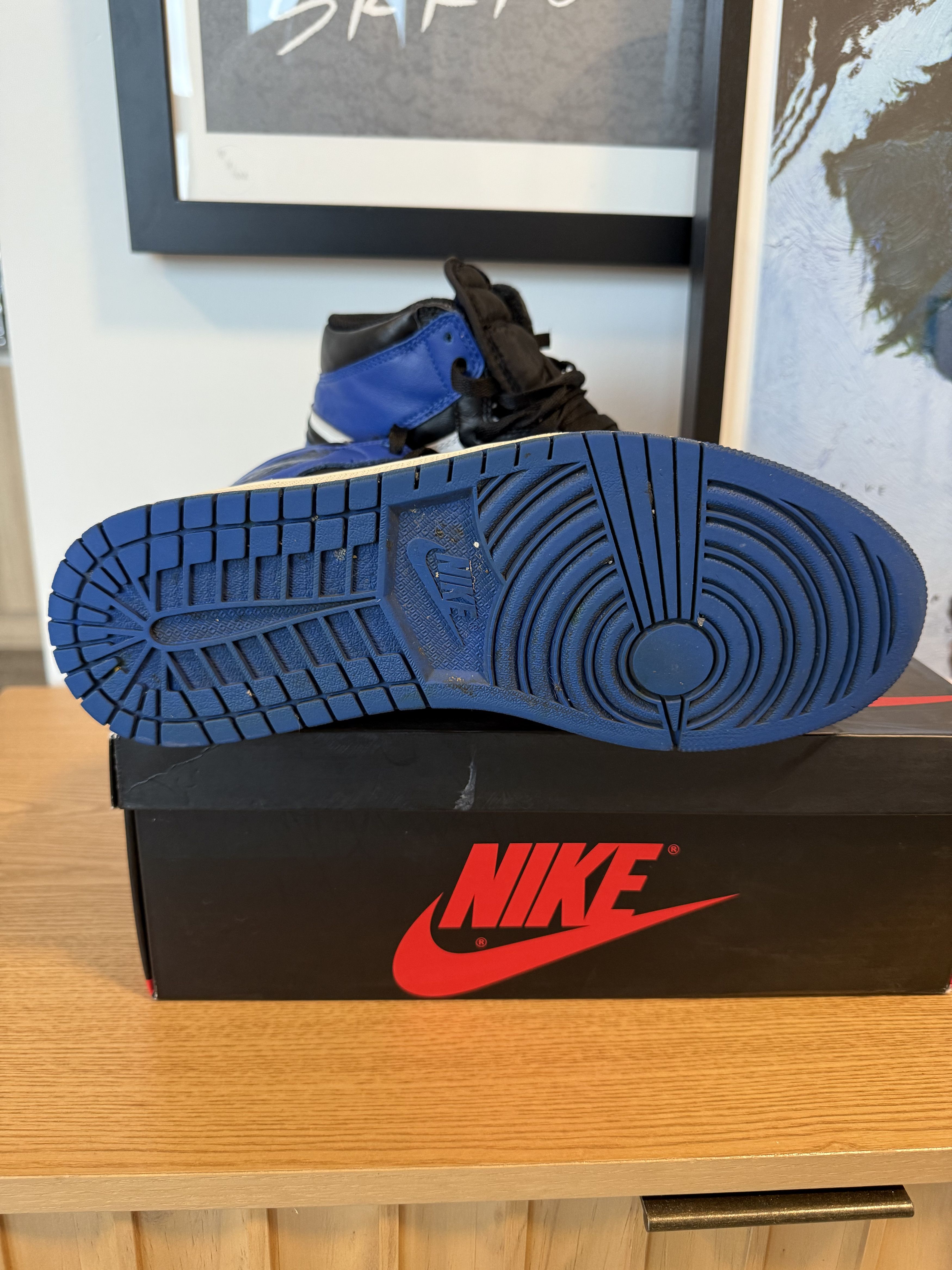 Fragment Design × Nike Jordan 1 Retro High OG x Fragment Design 2014 - 8.5 Size US 8.5 / EU 41-42 - 4 Thumbnail