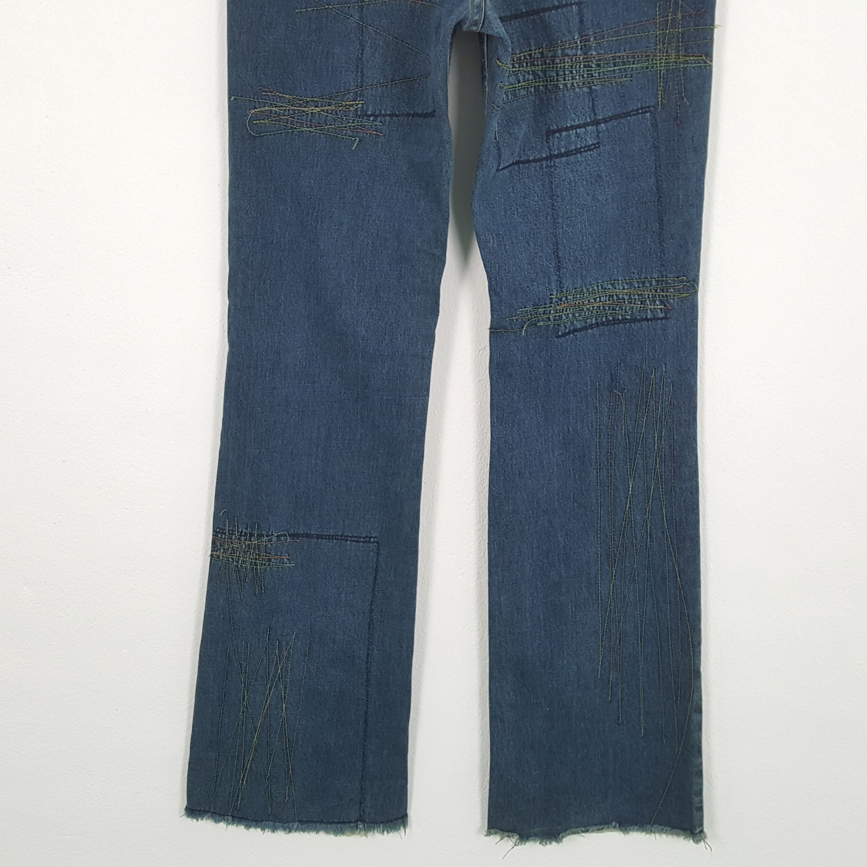 Hysteric Glamour × Japanese Brand × Vintage HYSTERIC GLAMOUR Rare Design Fashion Style Jeans Size US 27 - 6 Thumbnail