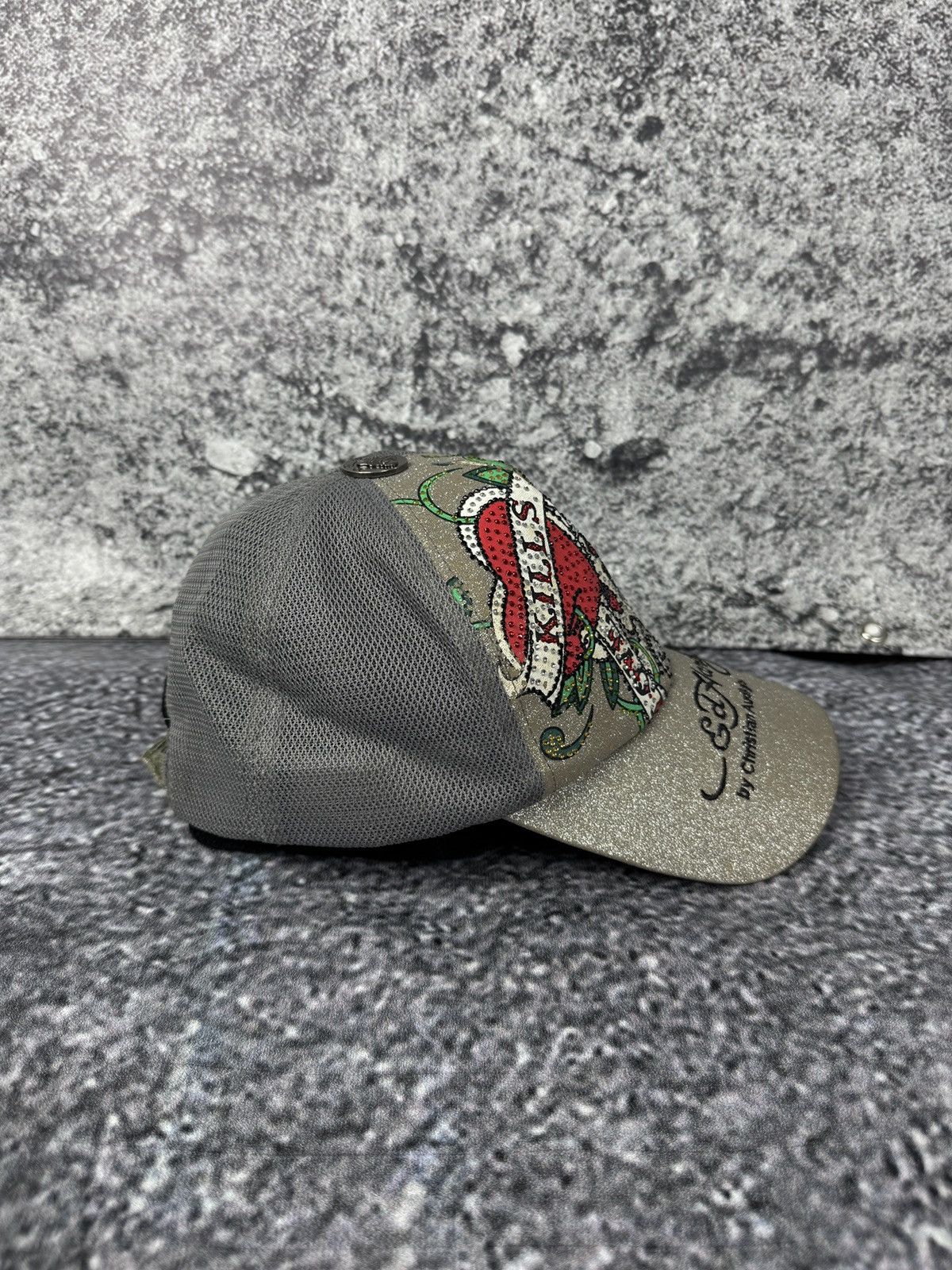 Ed Hardy Ed Hardy Baseball Cap Vintage Tattoo Wear Kills Love Slowly Size ONE SIZE - 5 Thumbnail