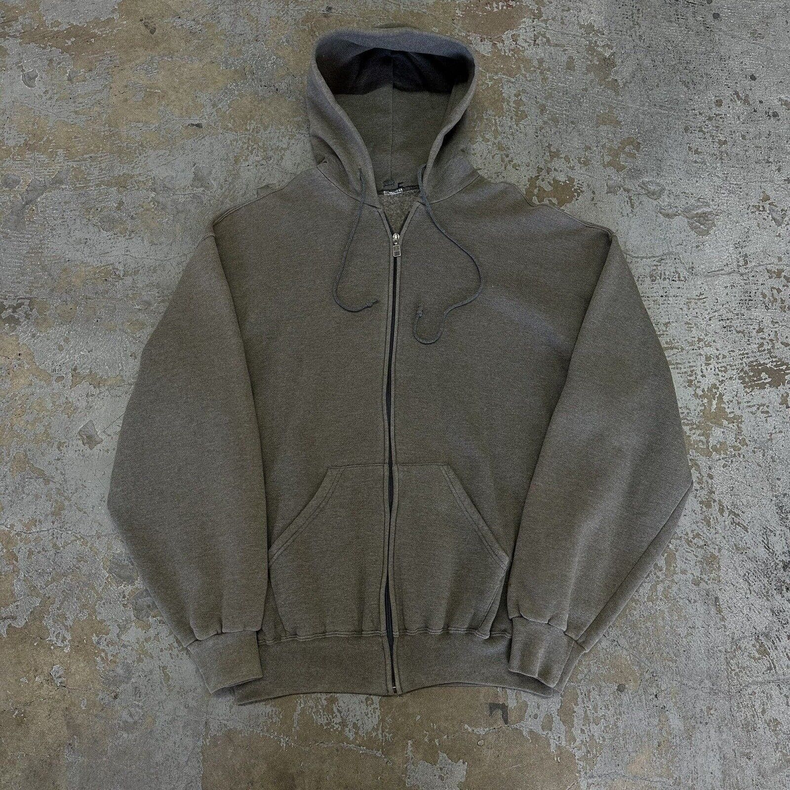 image of Russell Athletic Faded Gray Hoodie Kanye West in Grey, Men's (Size XL)