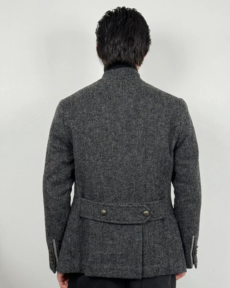 Dolce & Gabbana AW2008 Dolce & Gabbana Grey Wool Buttoned Coat Size US M / EU 48-50 / 2 - 3 Thumbnail