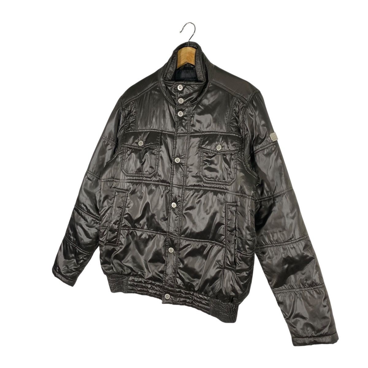 Calvin Klein Calvin Klein Jeans Shell Button/Zipper Jacket L Size Size US L / EU 52-54 / 3 - 3 Thumbnail