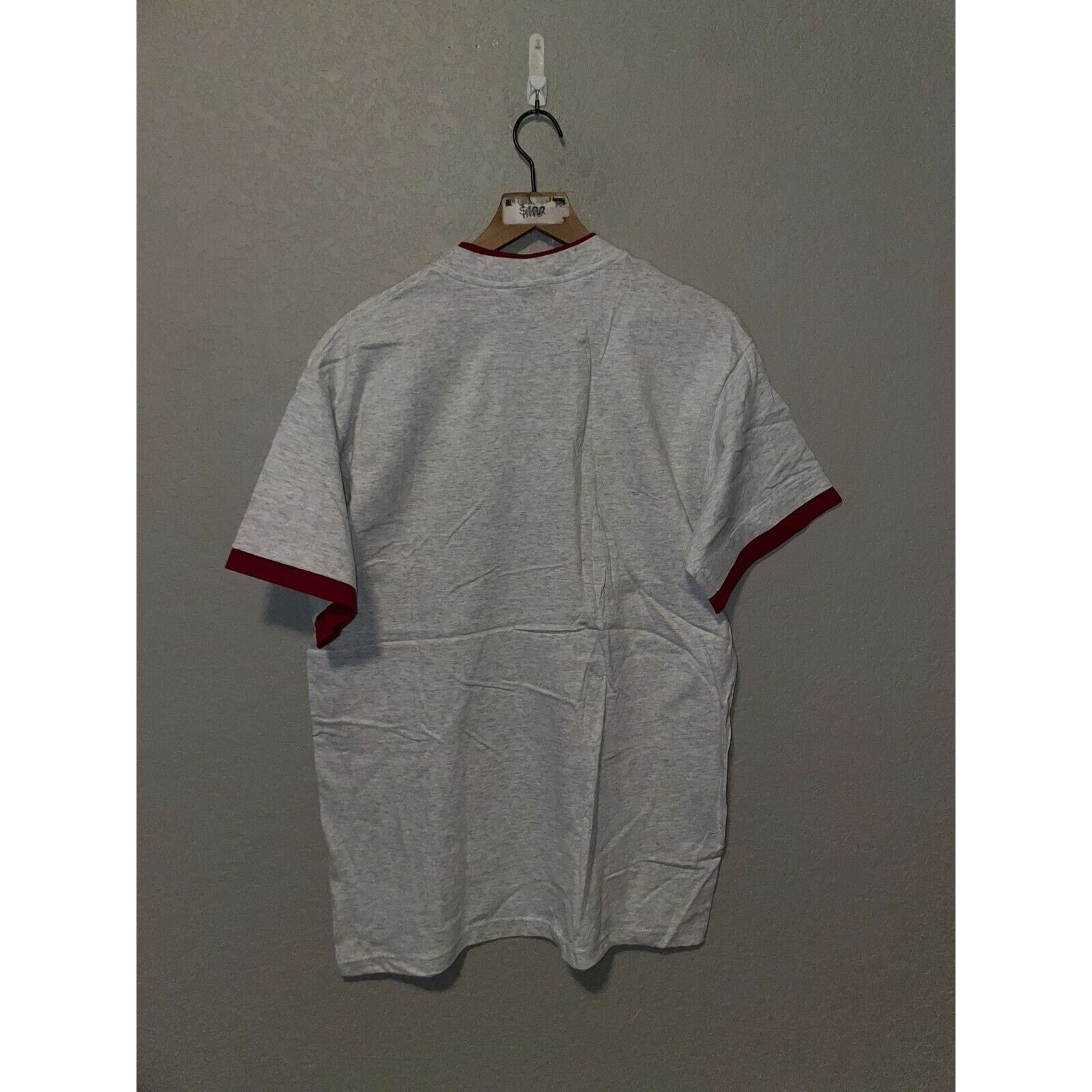 Signal Sport Vintage Lincoln City Shirt Whale Gray Tee VTG 1990s 90s L Size US L / EU 52-54 / 3 - 7 Thumbnail