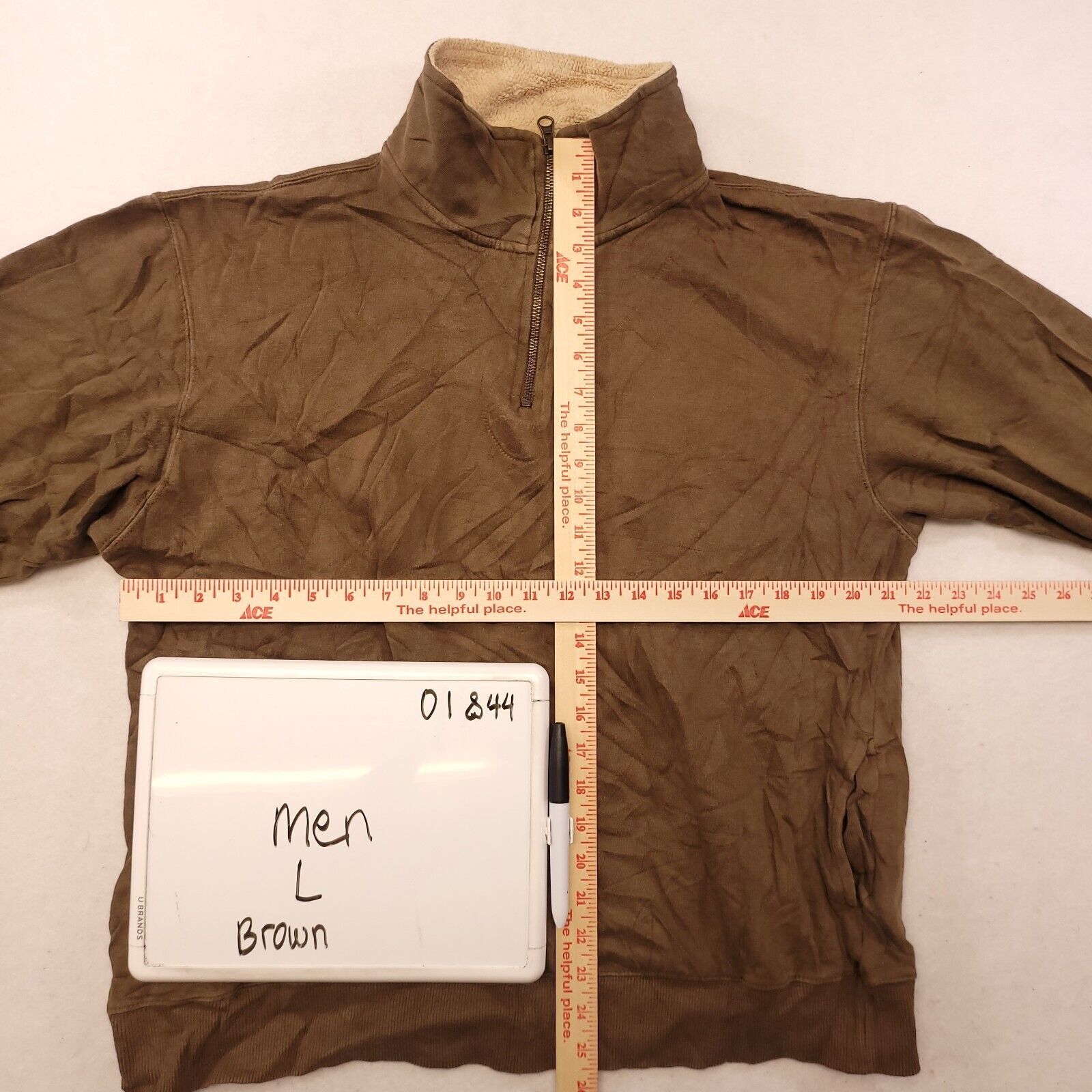 Redhead RedHead Casual Pullover Jacket Mens Size Large L Brown Size US L / EU 52-54 / 3 - 6 Thumbnail