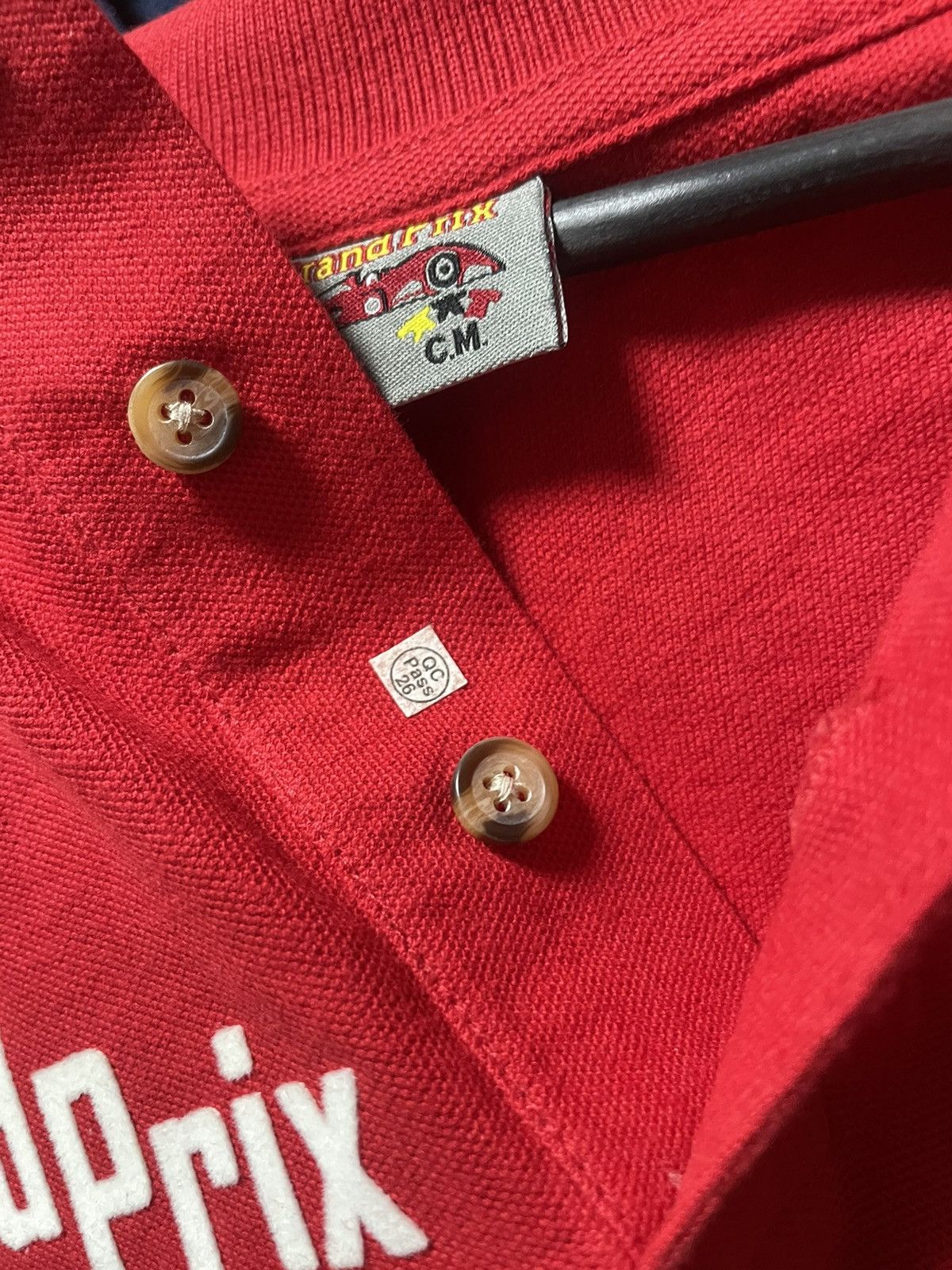 Club Monaco Vintage Monaco Grand Prix Racing Patch Tee Spellout Polo Size US M / EU 48-50 / 2 - 11 Thumbnail