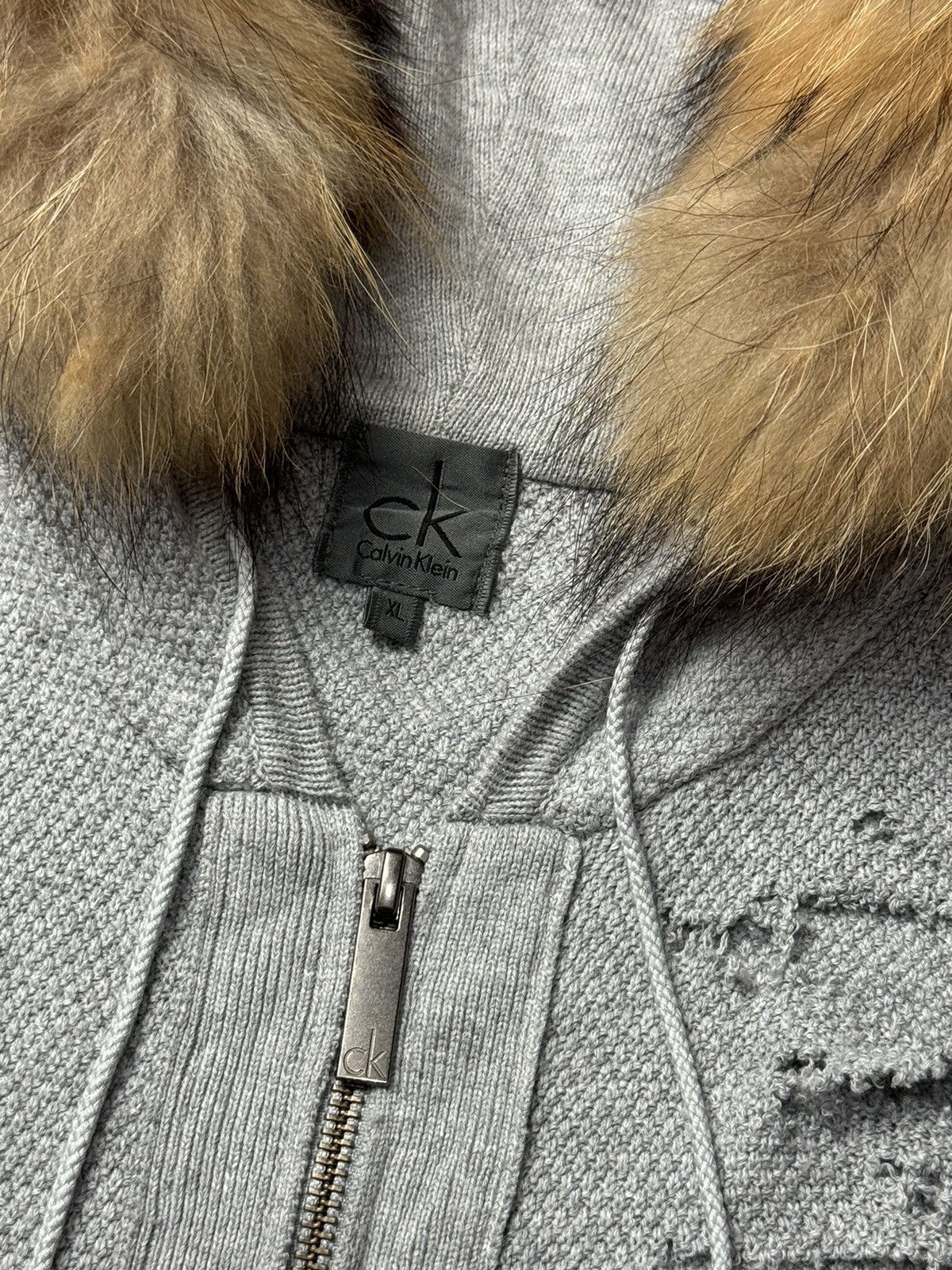 If Six Was Nine × Japanese Brand × Le Grande Bleu (L.G.B.) Fur Hoodie Distressed Calvin Klein Ifsixwasnine lgb Size US L / EU 52-54 / 3 - 5 Thumbnail