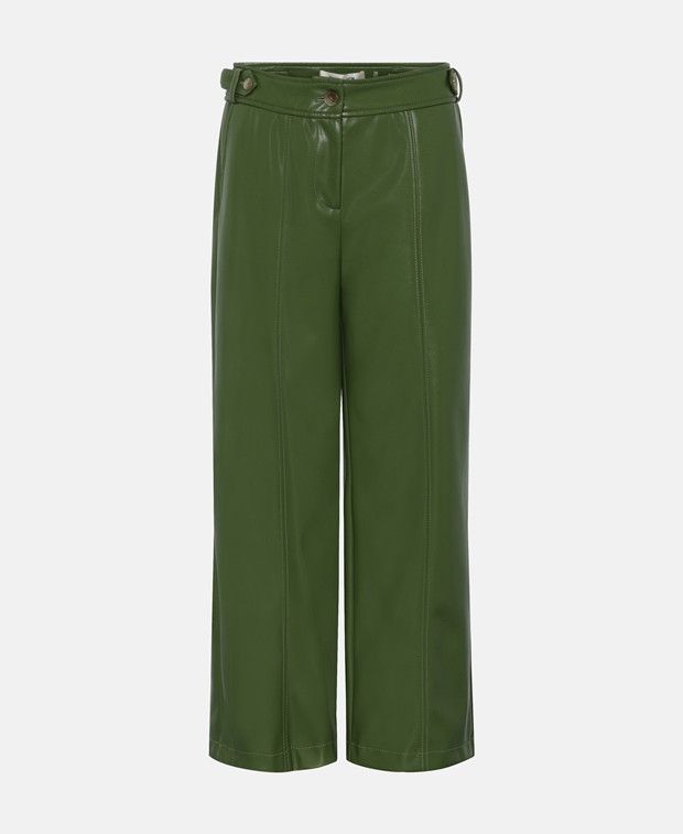 Diane von Furstenberg Leather-look trousers Size 34" / US 12 / IT 48 - 1 Thumbnail