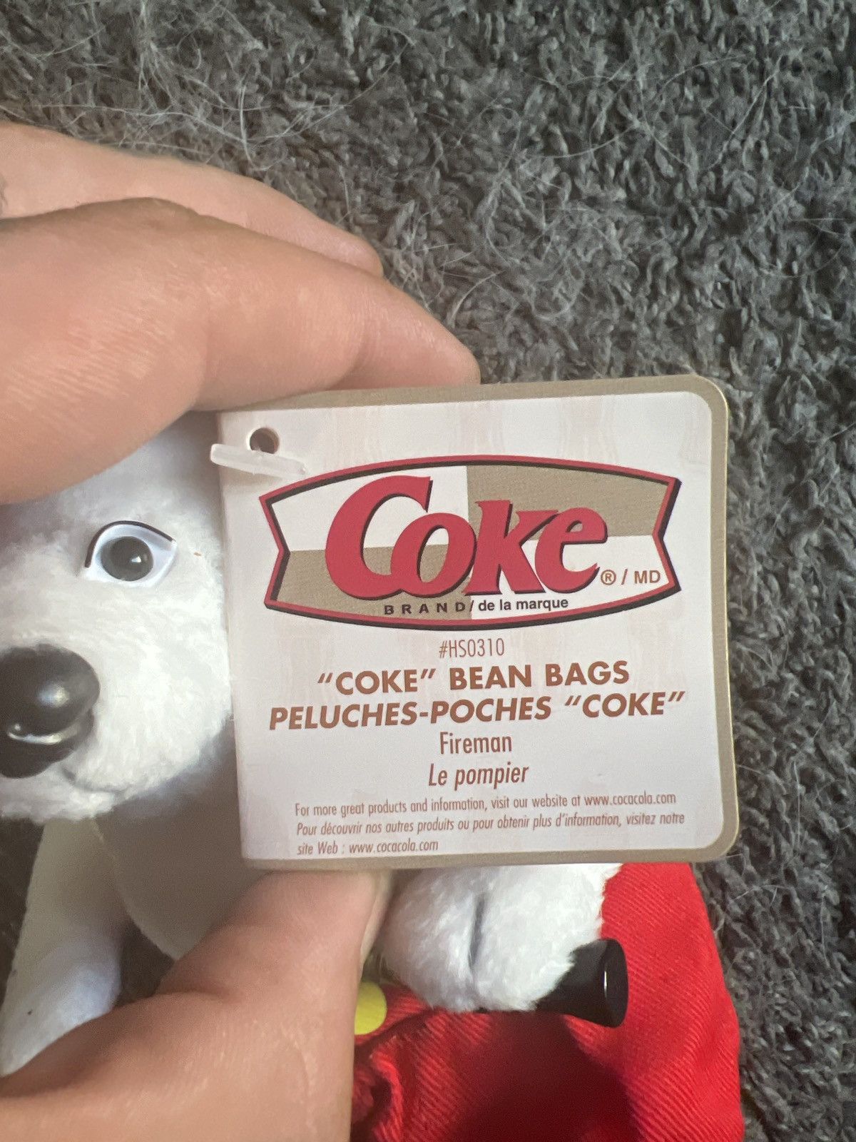 Coca Cola Coca-Cola Fireman Bean Bag Size ONE SIZE - 3 Thumbnail