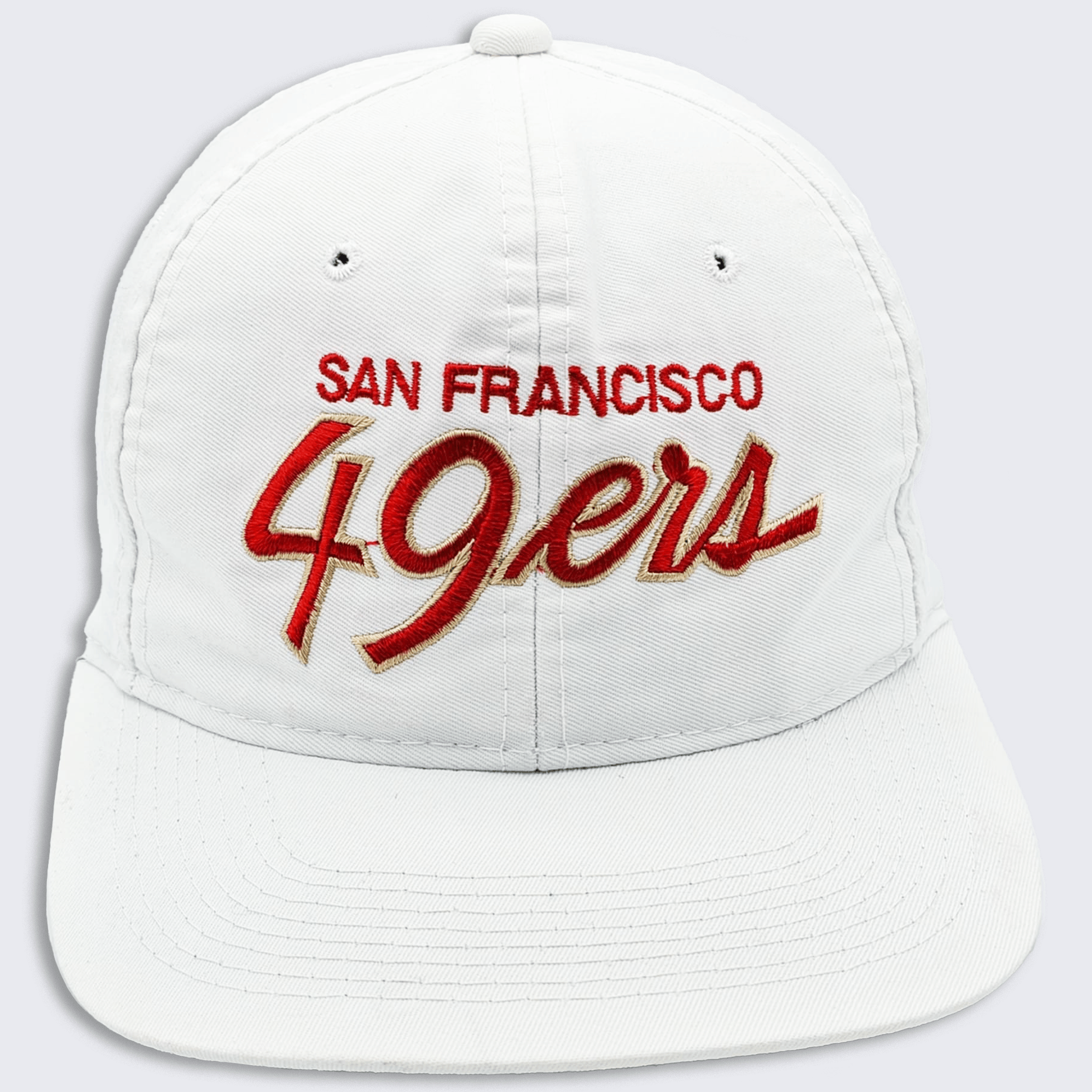 San Francisco 49ers 90s Script Sports Specialties Hat