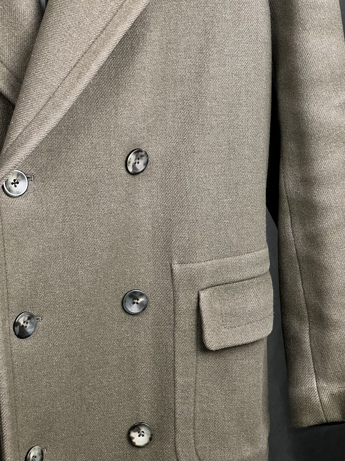 Boglioli × Designer Boglioli old money wool nylon heavy coat Size US L / EU 52-54 / 3 - 3 Thumbnail