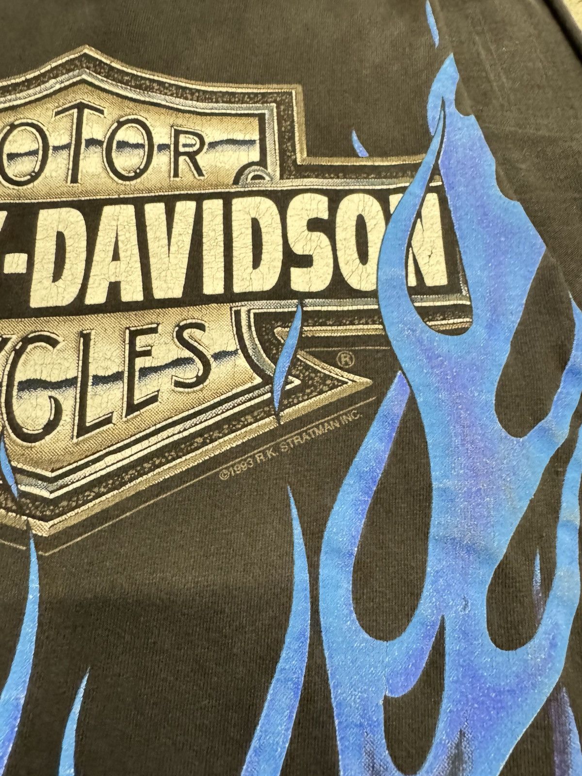 Harley Davidson Vintage 1994 Harley Davidson Flame Cut Off Tee Size US L / EU 52-54 / 3 - 2 Thumbnail