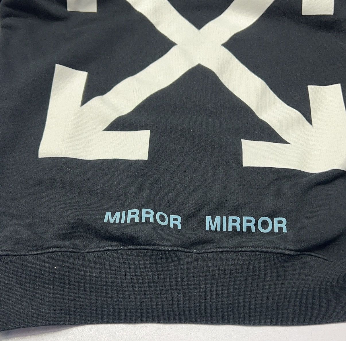 Off-White Off-White Caravaggio Mirror Mirror Hoodie Size US M / EU 48-50 / 2 - 9 Thumbnail