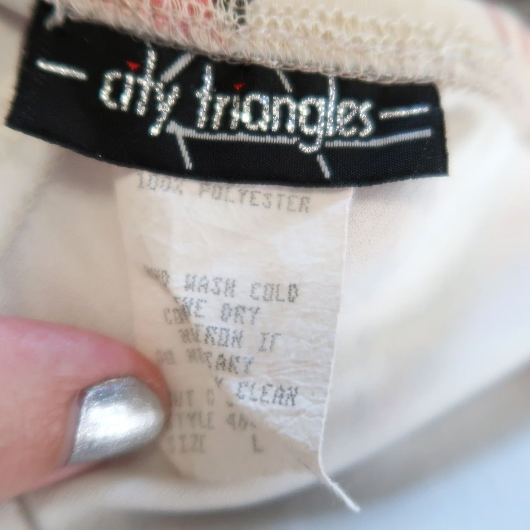 Vintage VINTAGE City Triangles Mini Dress halter floral brown pink 90s L Womens Size L / US 10 / IT 46 - 5 Thumbnail