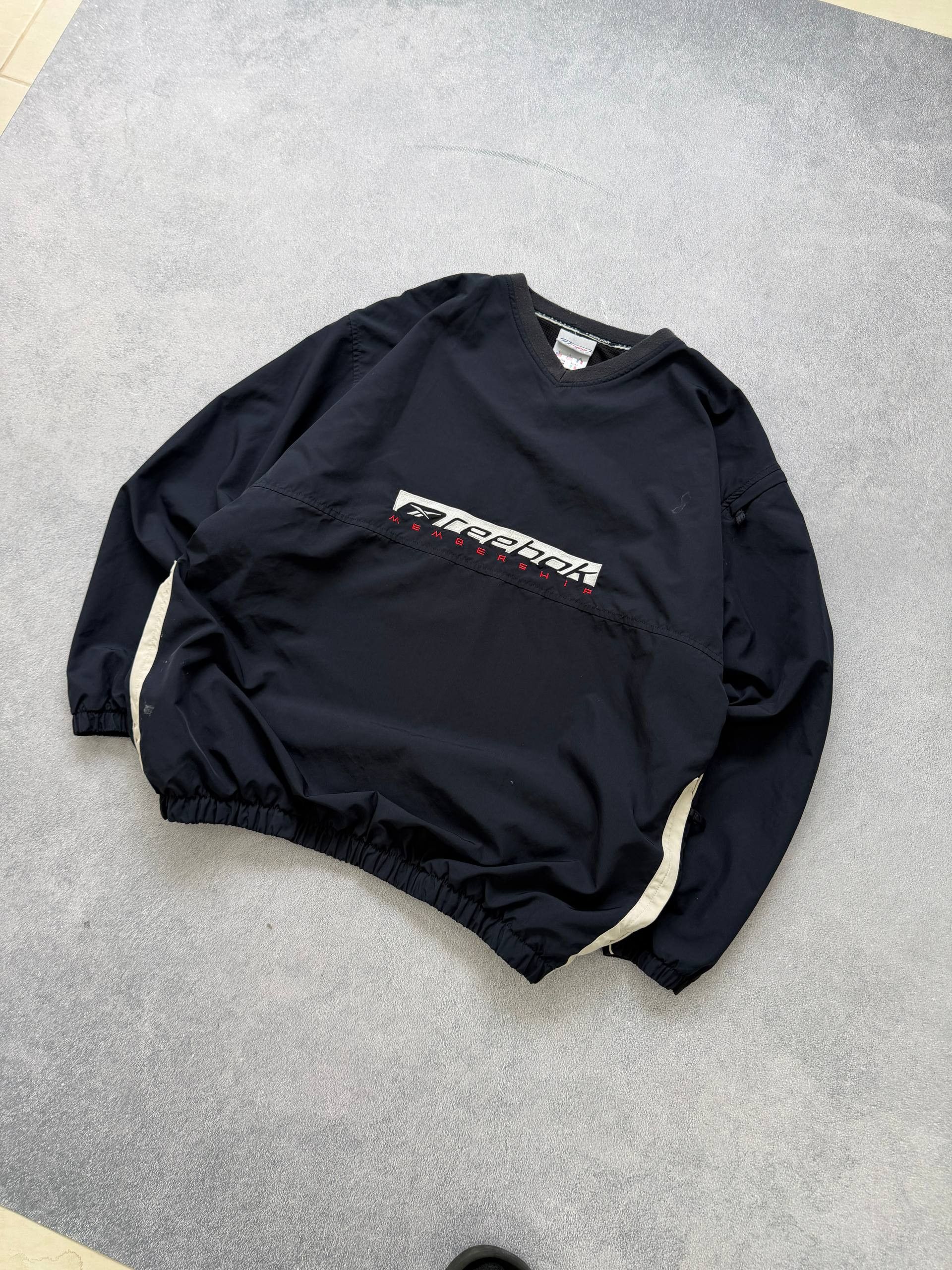 Reebok Crazy Vintage Reebok Anorak Windbreaker Jacket Nylon Tech Size US M / EU 48-50 / 2 - 5 Thumbnail