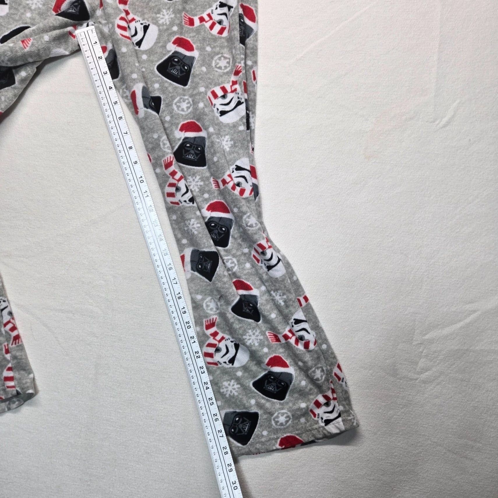 Star Wars Star Wars Pajama Pants Men M Gray Flannel Darth Vader Stormtroopers Holiday Xmas 90s Size US 31 - 6 Thumbnail
