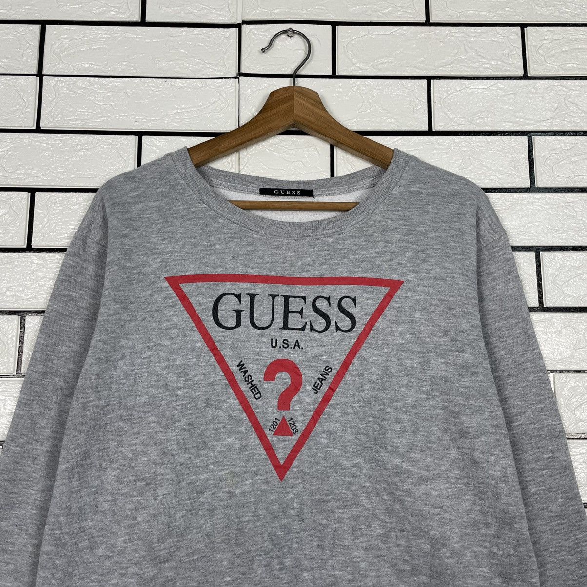 Guess Guess Big Logo Crewneck Sweatshirt Size US M / EU 48-50 / 2 - 2 Thumbnail