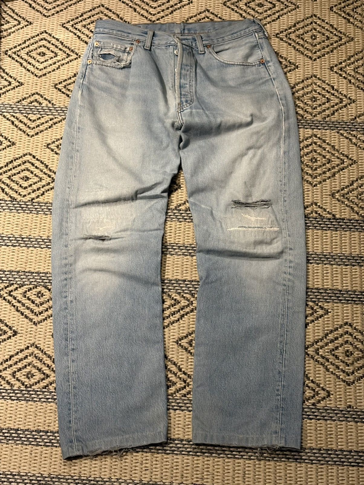 Levi's Vintage Clothing Levi Strauss & Co 501 Jeans Size US 34 / EU 50 - 1 Thumbnail